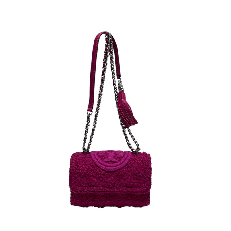 TORY BURCH/Hand Bag/Wool/RED/