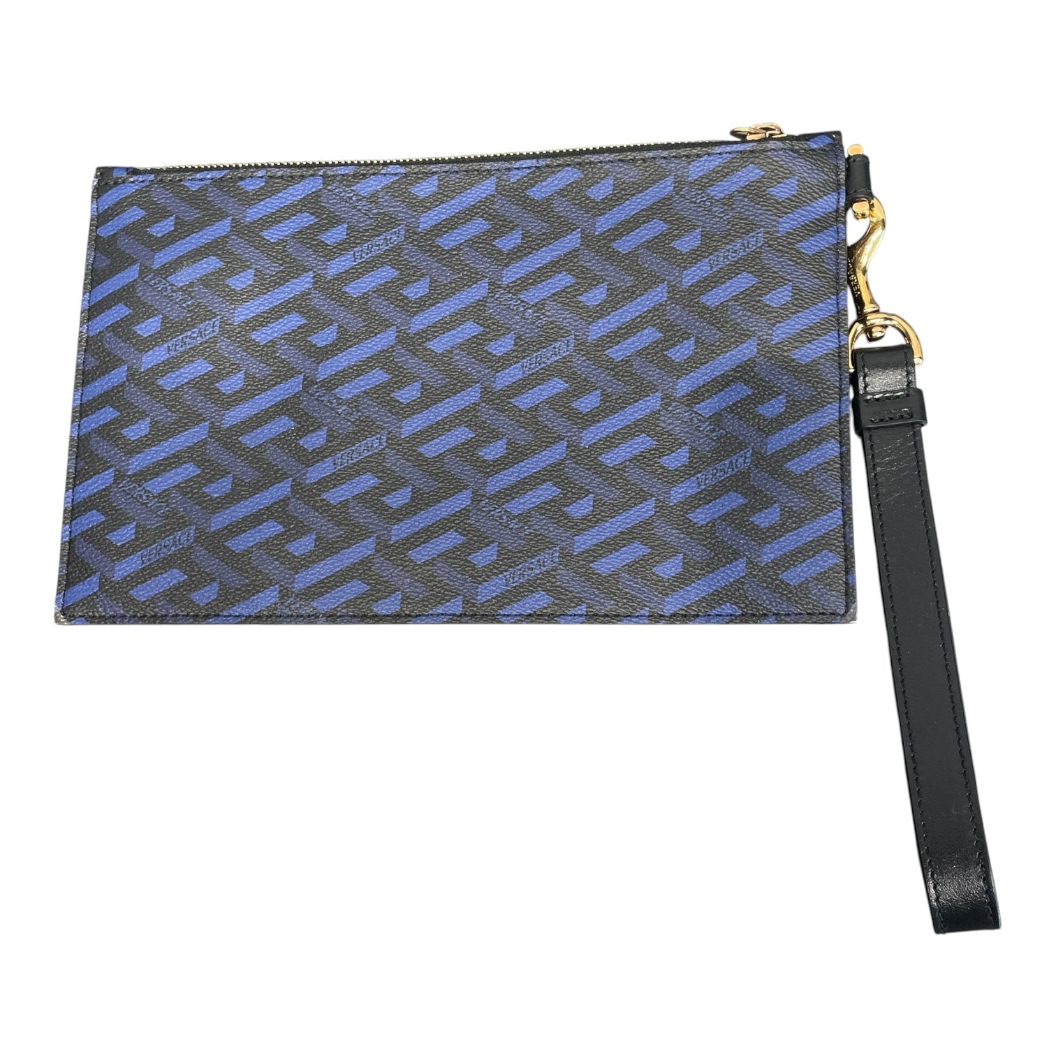 VERSACE/Pouch/Graphic/Leather/IDG/VERSACE GEOMETRIC PATTERN view 2