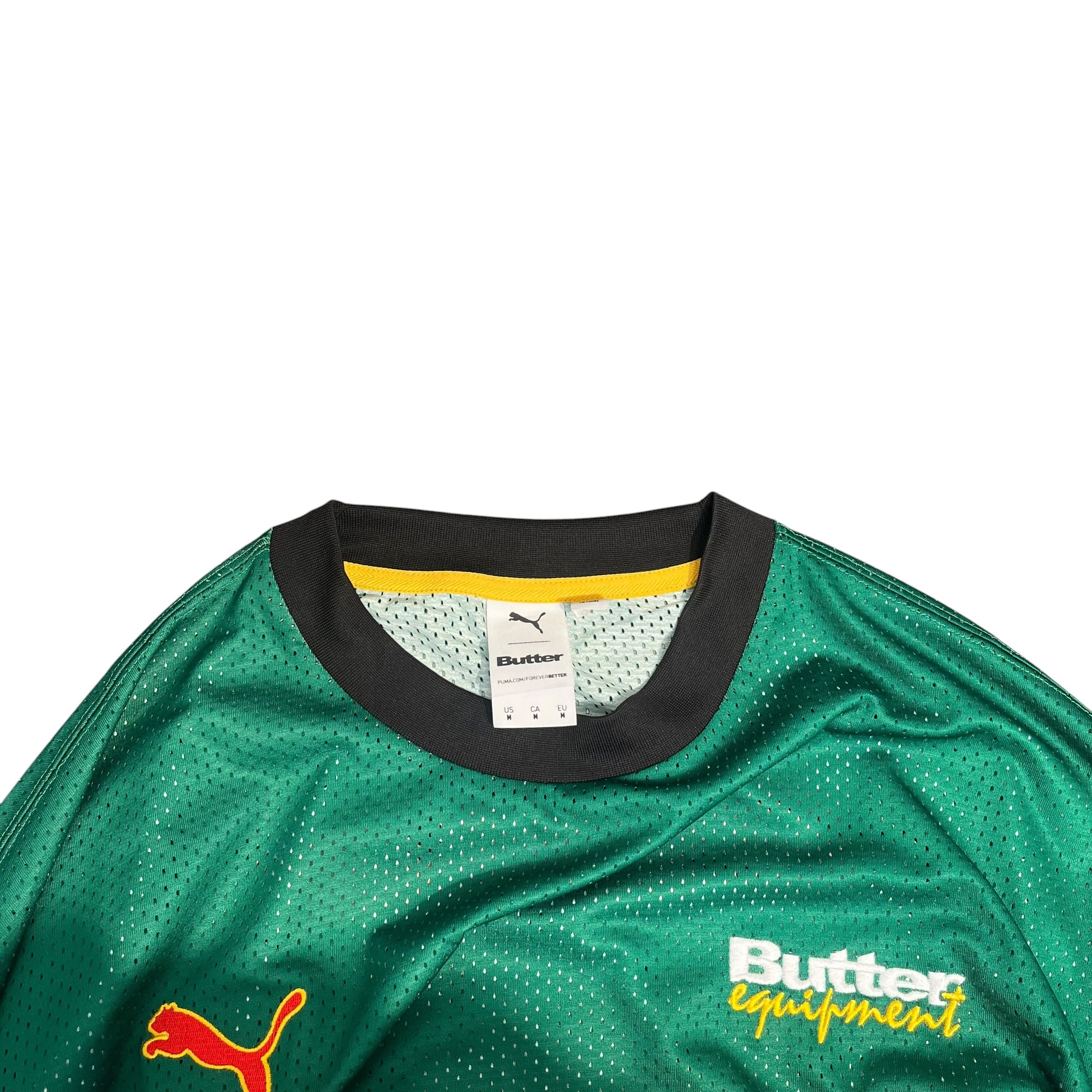 BUTTER GOODS/PUMA/LS Shirt/M/Polyester/GRN/RACING JERSEY view 3