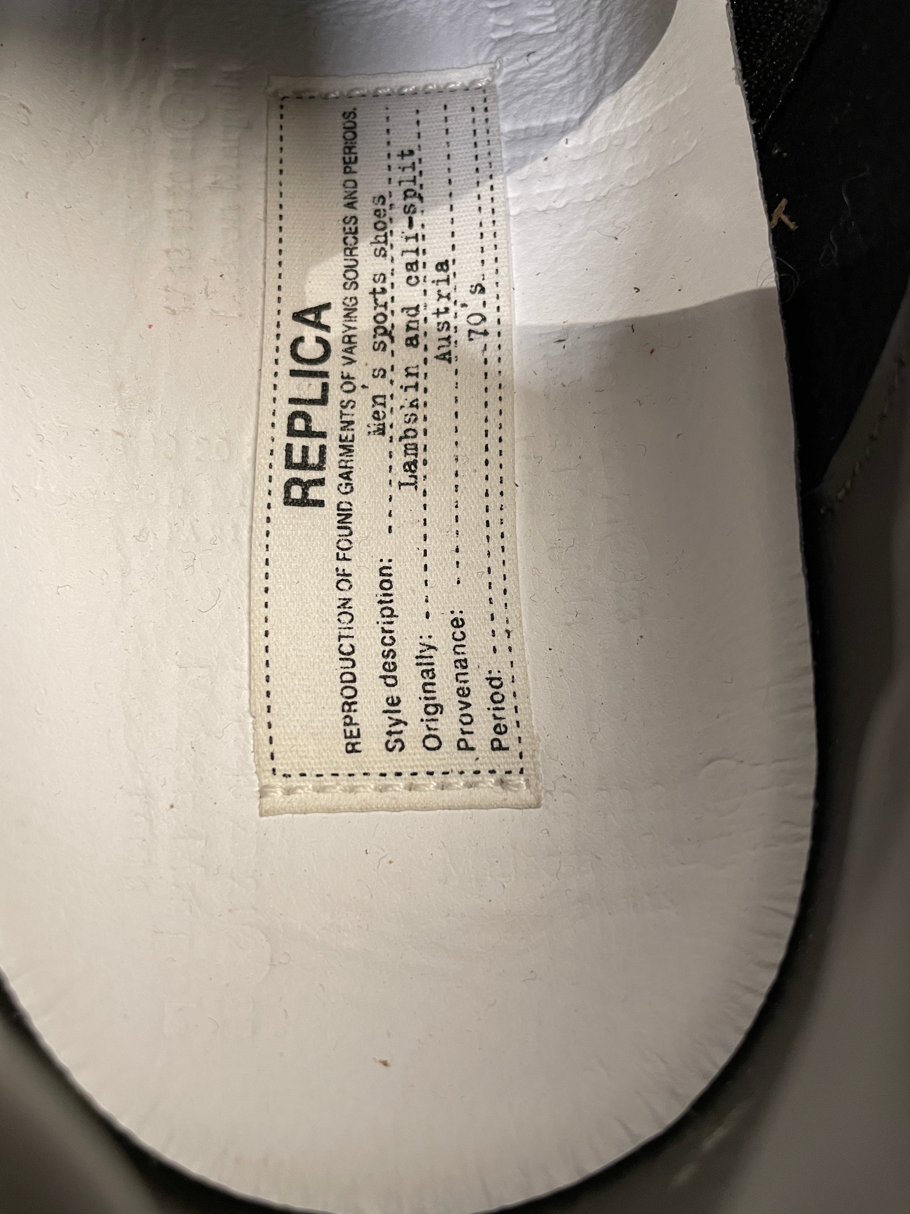 Maison Margiela/Low-Sneakers/EU 44/Suede/BRW/ view 3