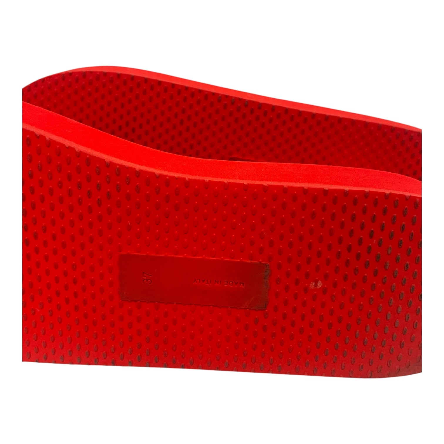 THE ROW/Sandals/EU 37/RED/BLK STRAPS/RED view 4
