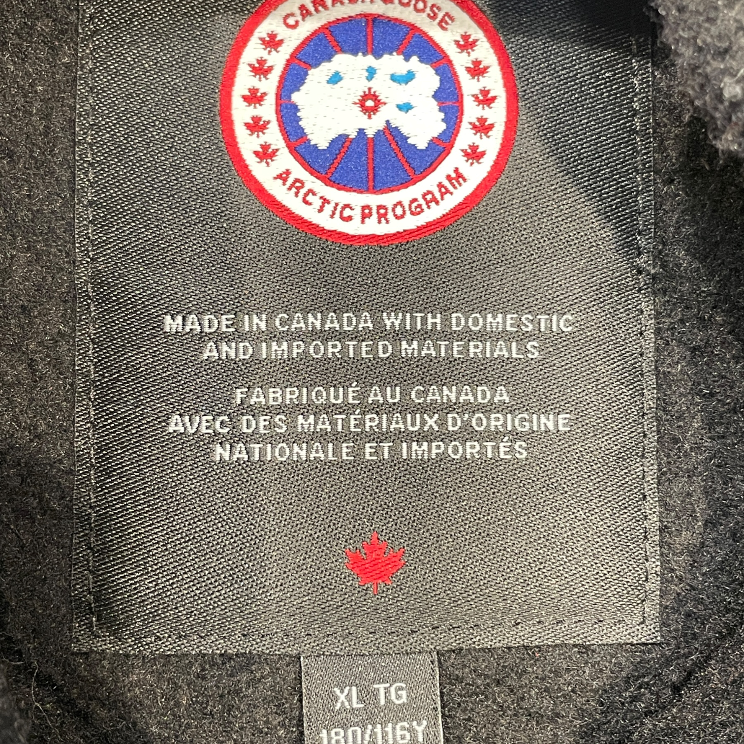 CANADA GOOSE/Fleece Jkt/XL/Wool/BLK/ view 3