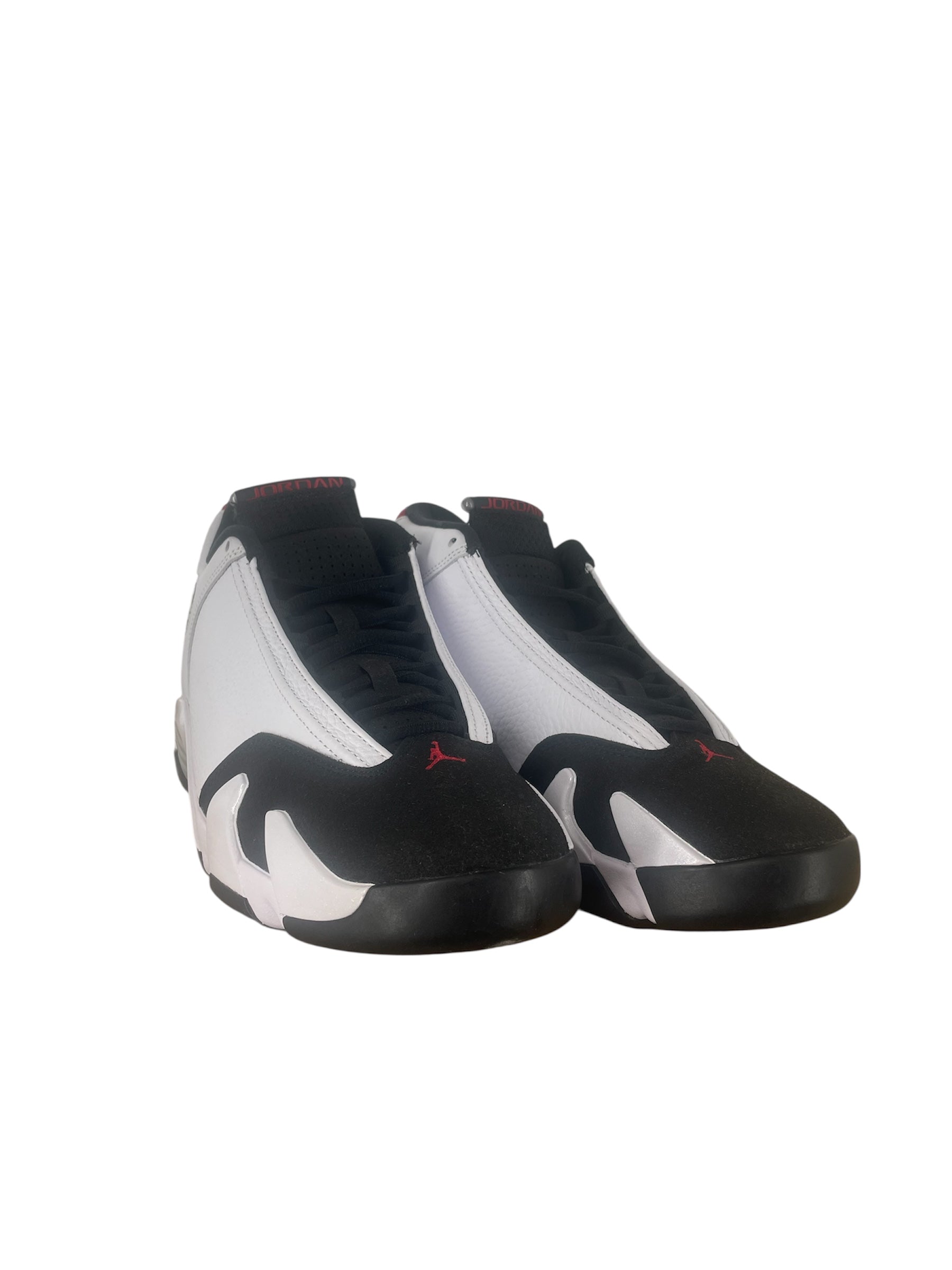 NIKE/Hi-Sneakers/US 9.5/WHT/JORDAN 14 BLACK TOE SZ9.5 view 1