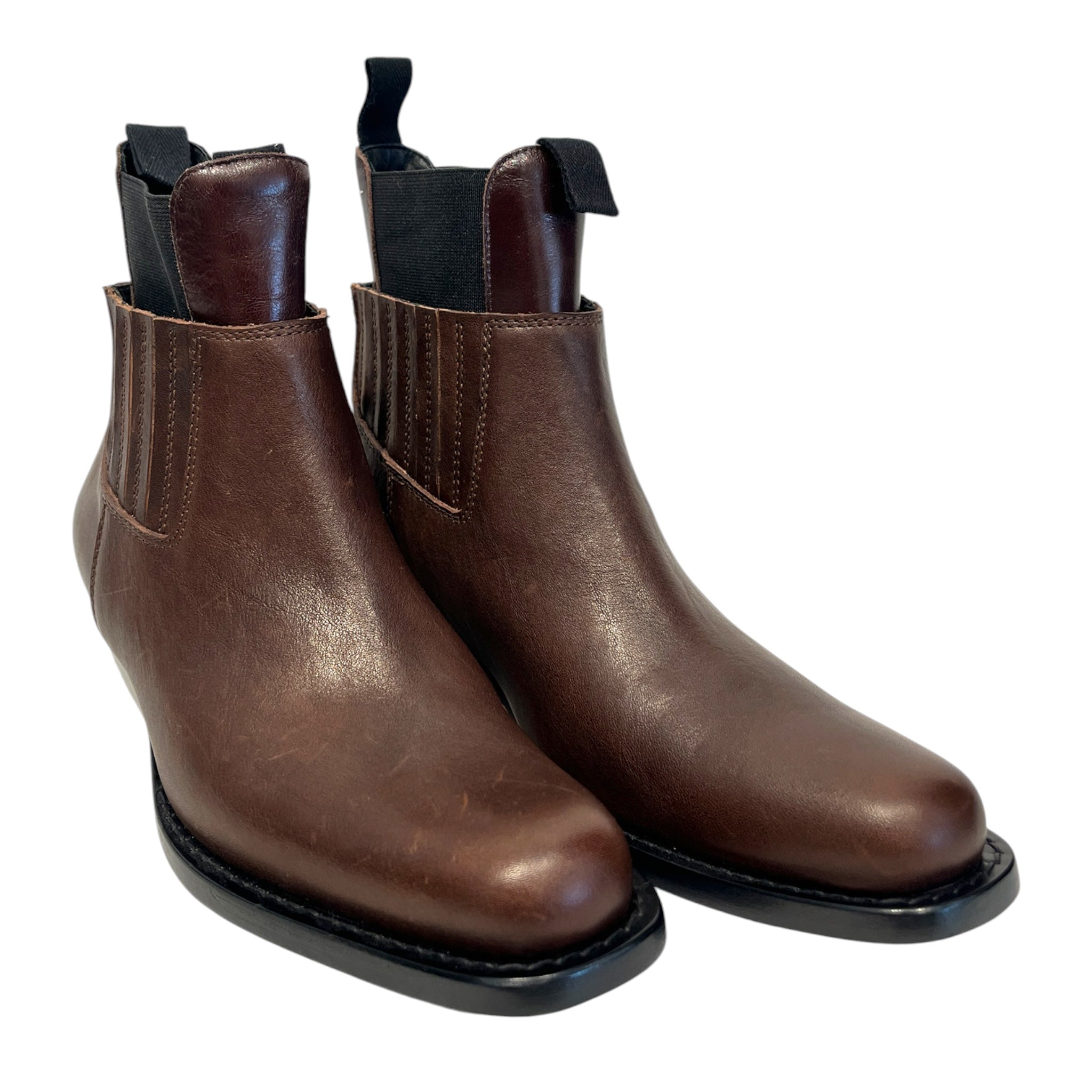 Maison Margiela/Boots/US 7/Leather/BRW/MM6/DOUBLE LAYER COWBOY view 1
