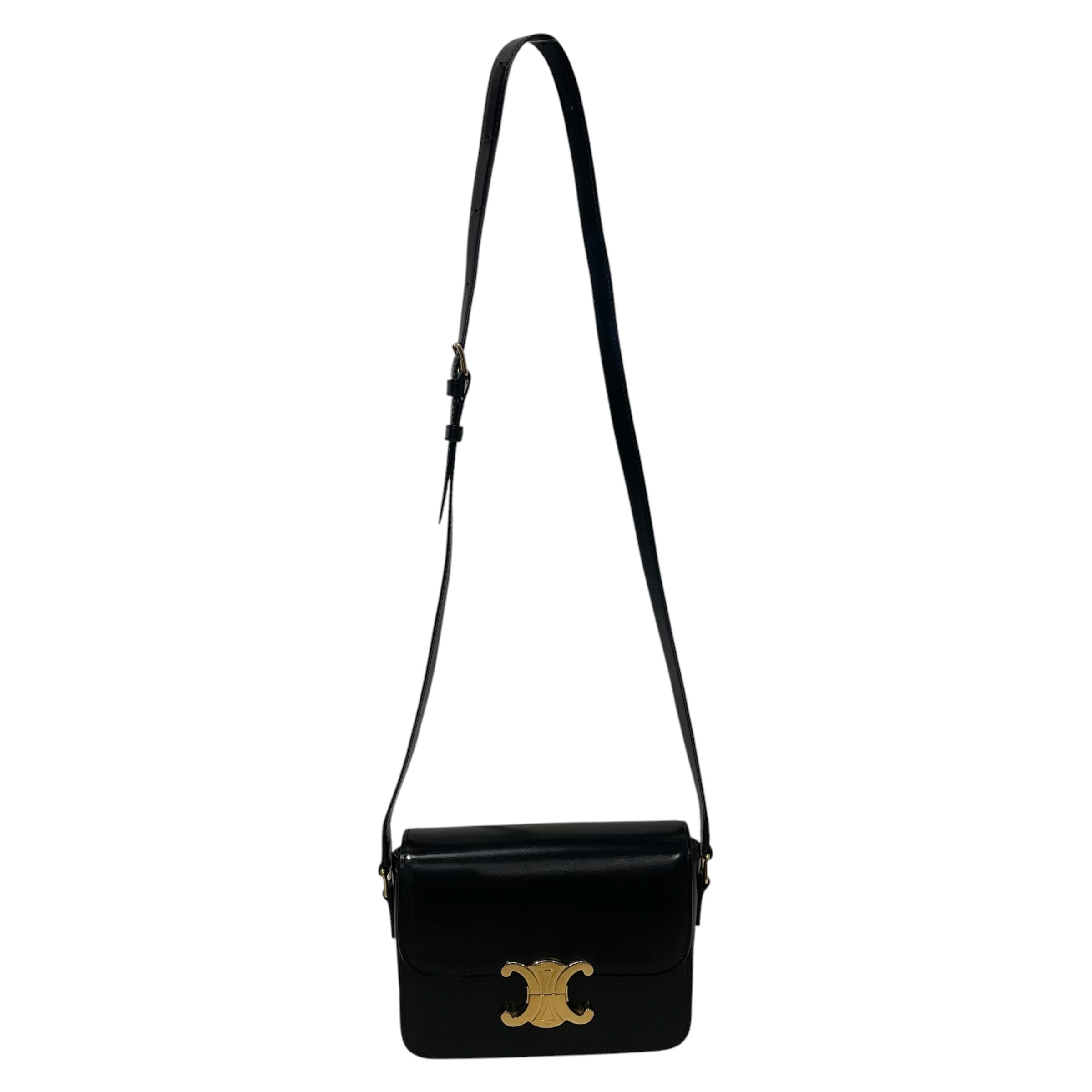 CELINE/Cross Body Bag/Leather/BLK/8lm2253 view 1