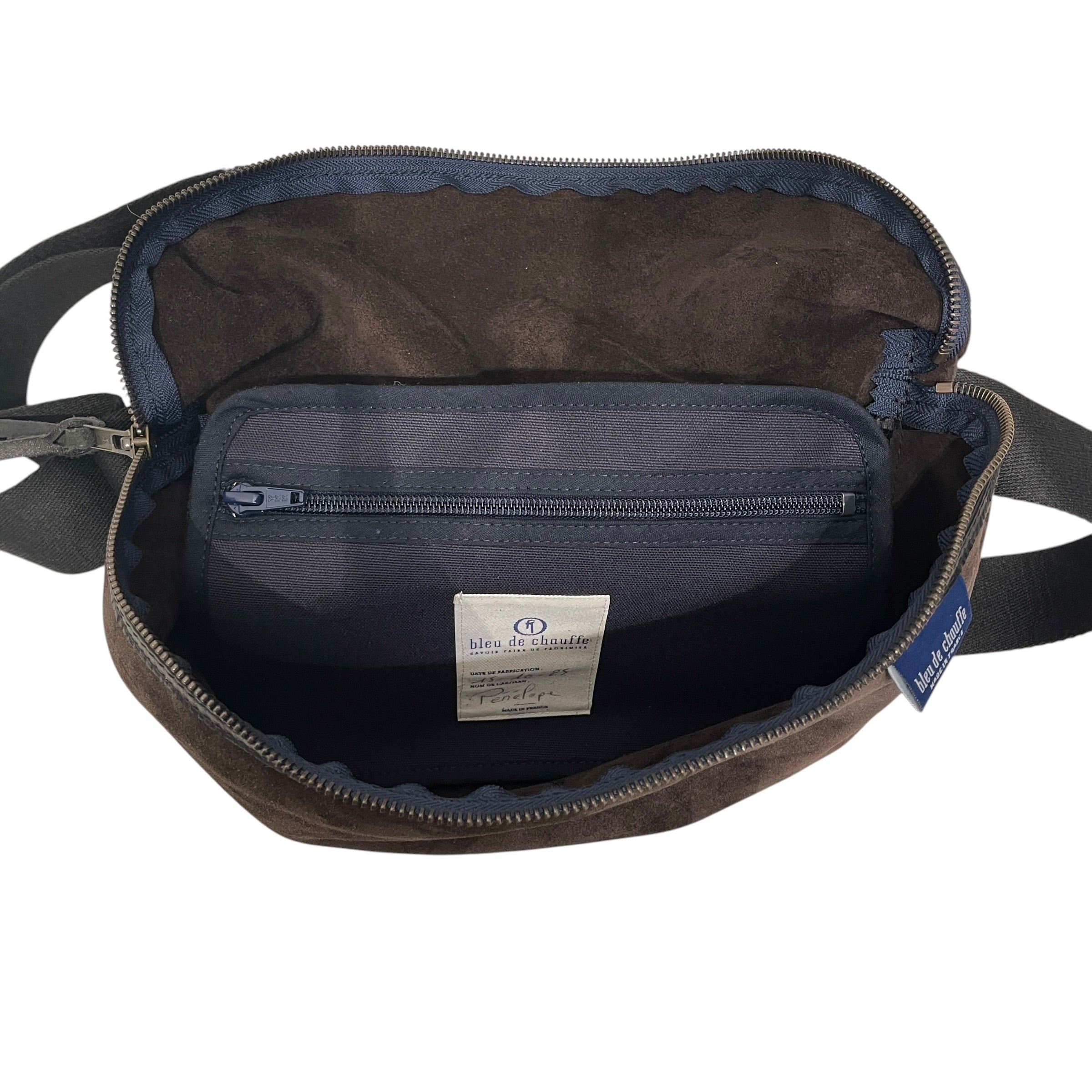 BLEU DE CHAUFFE/Fanny Pack/Suede/BRW/056840 view 4
