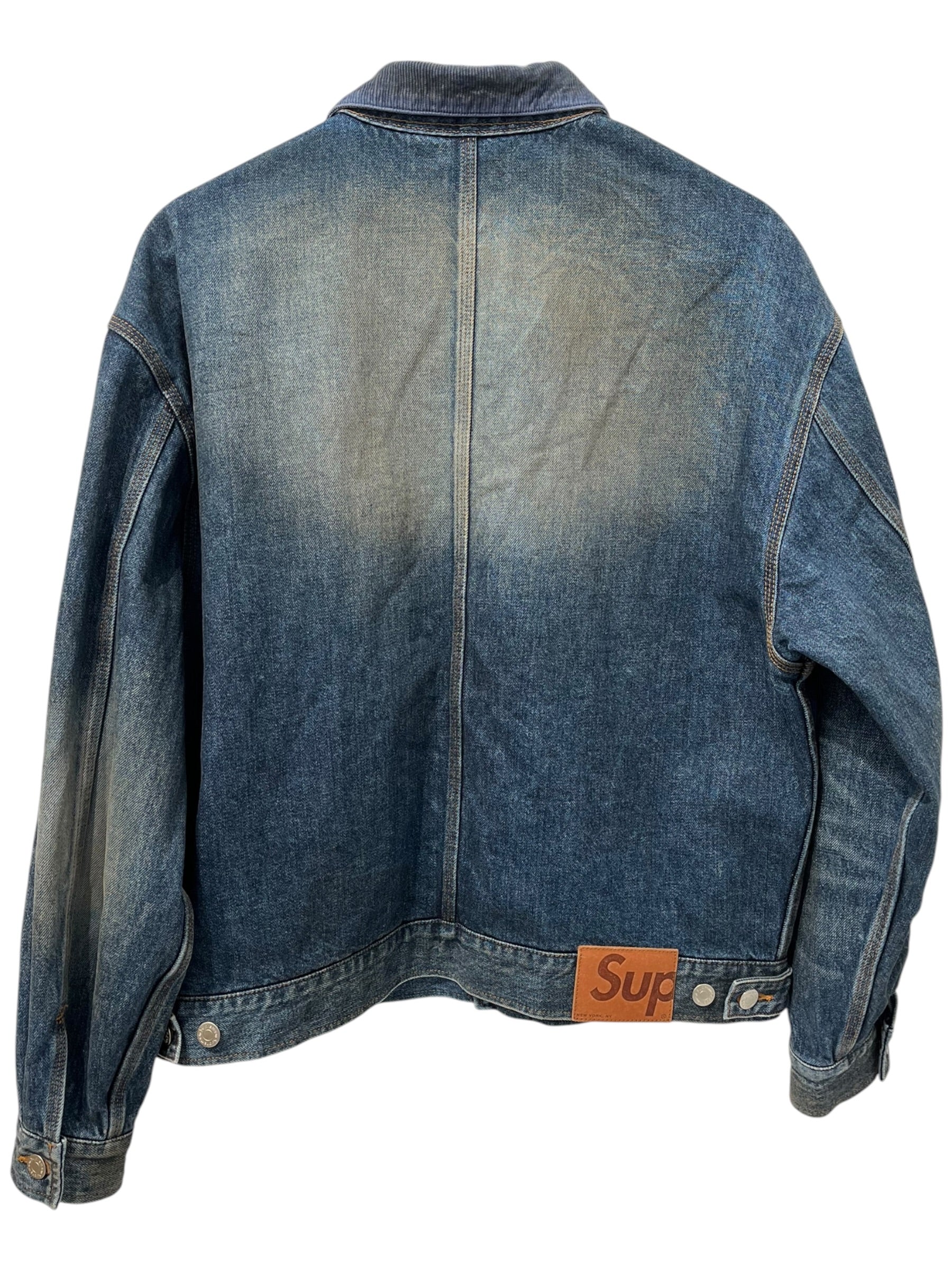 Supreme/Denim Jkt/M/Cotton/IDG/SELVEDGE BUTTON DOWN 4POCKET view 2
