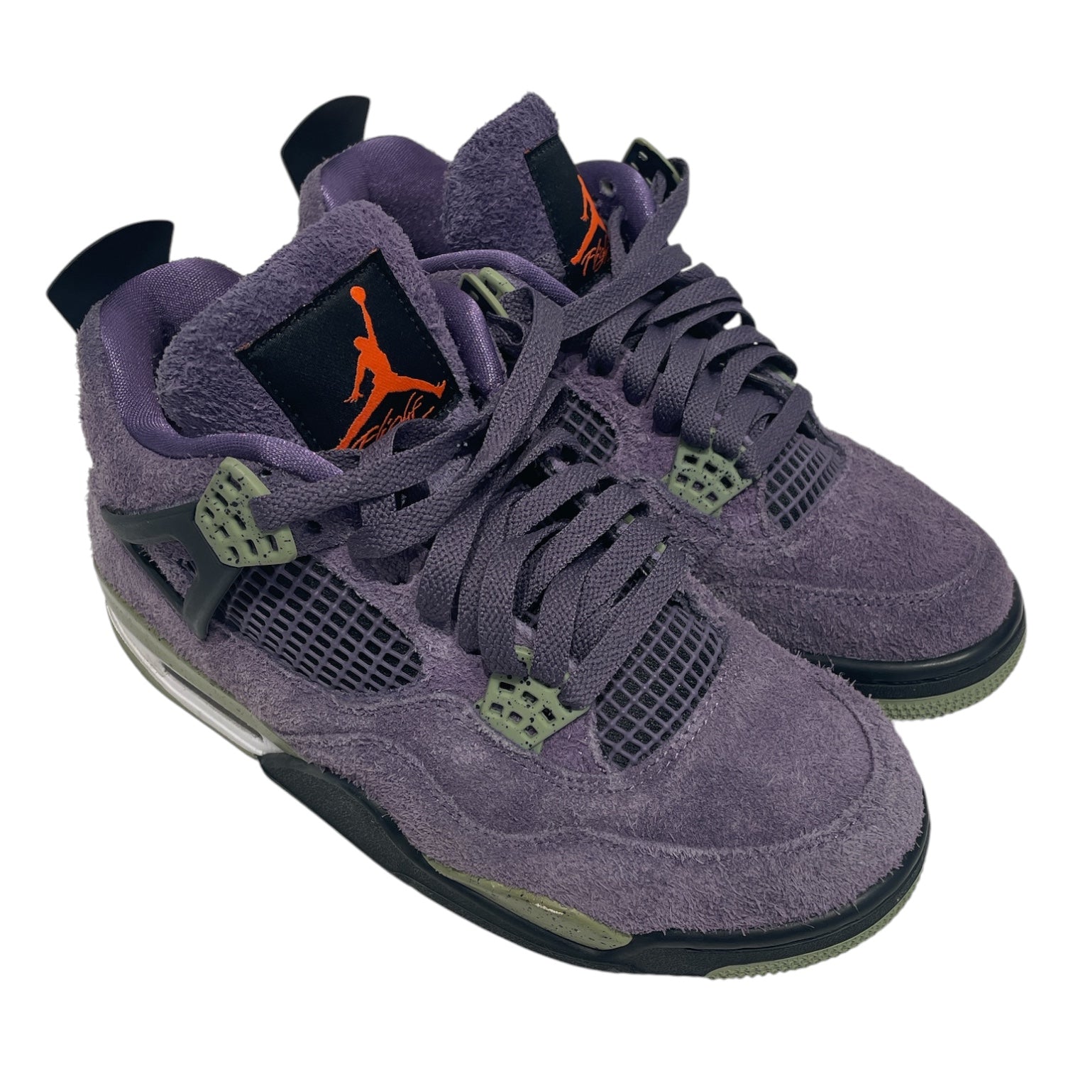 NIKE/Hi-Sneakers/US 8/Suede/PPL/JORDAN 4 RETRO CANYON view 1
