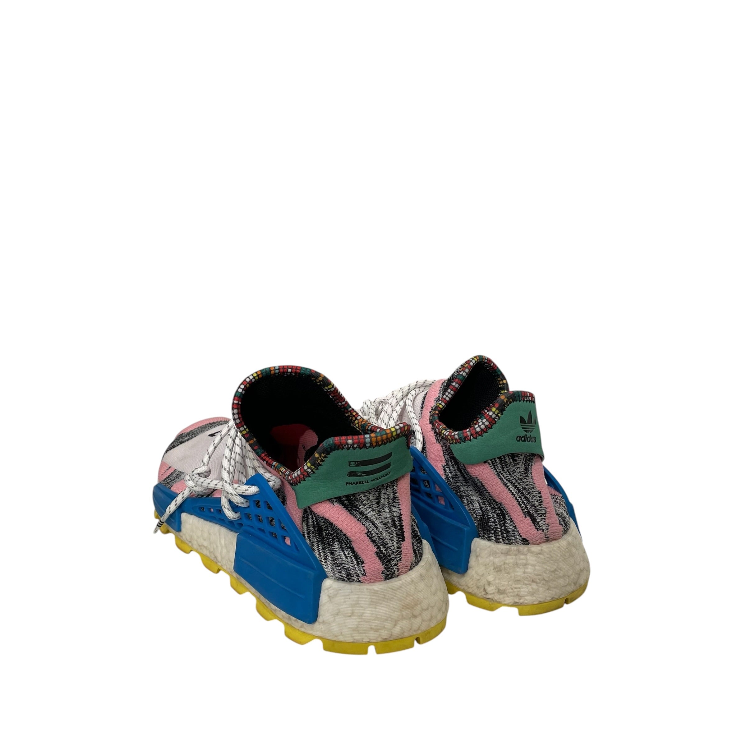 adidas/Low-Sneakers/US 10.5/All Over Print/Cotton/MLT/PHARREL NMD HUMAN RACE view 2