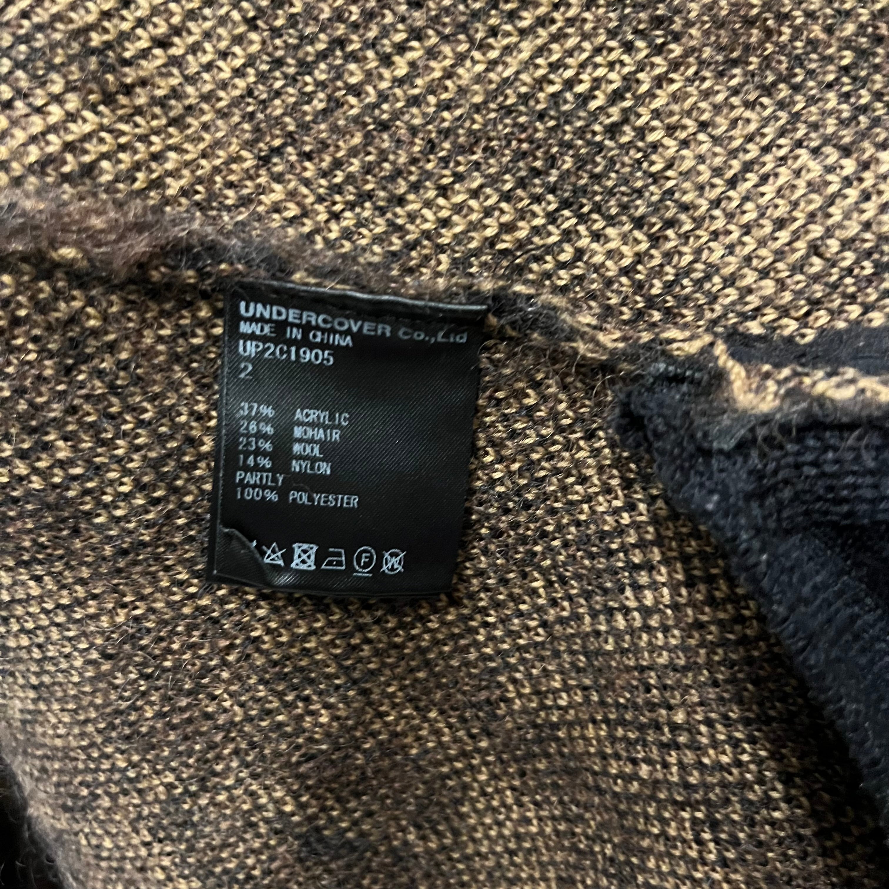UNDERCOVER/Cardigan/2/Cotton/CML/ view 5