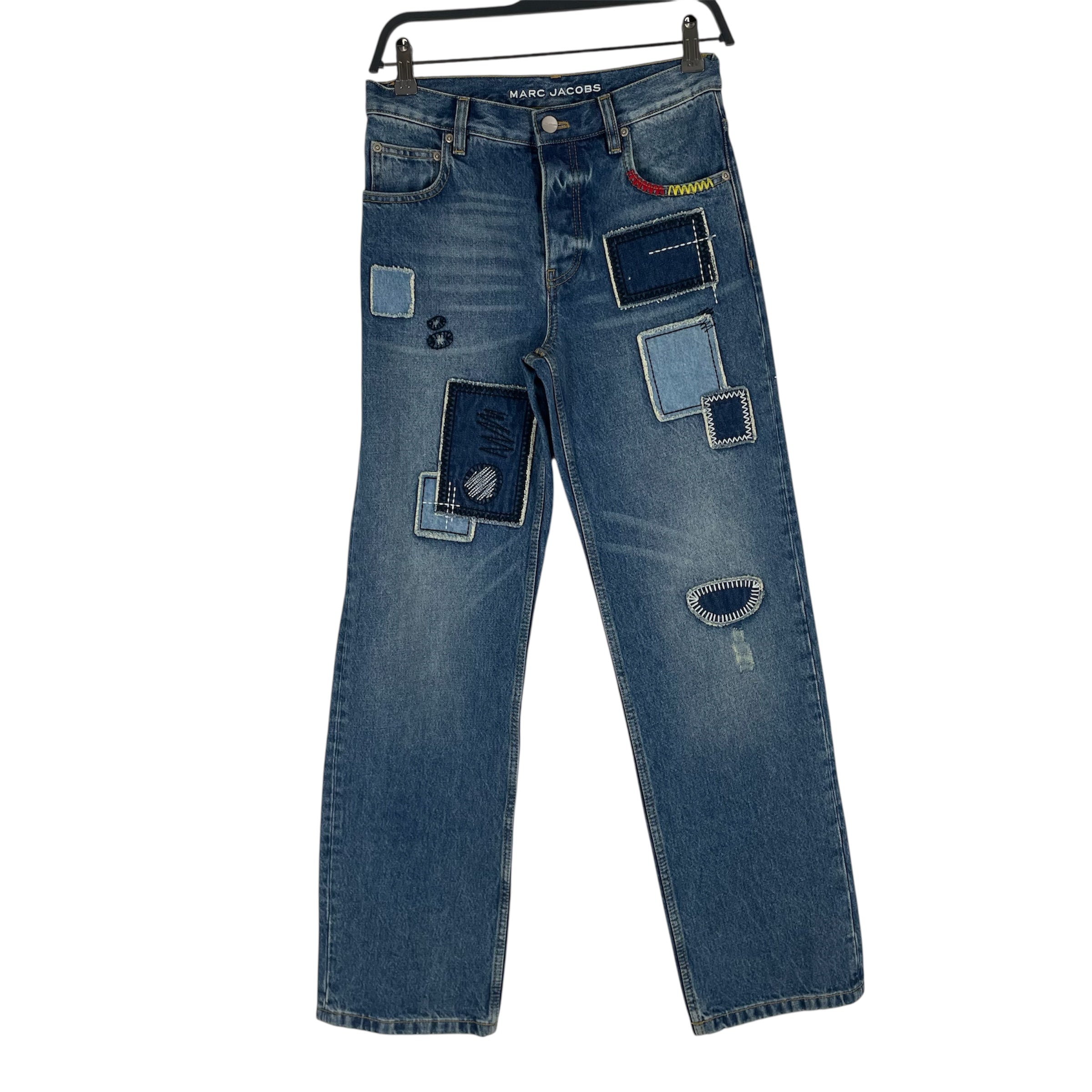 MARC JACOBS/Bottoms/25/Denim/BLU/RED/YLLW STITCH ON PKTS view 1
