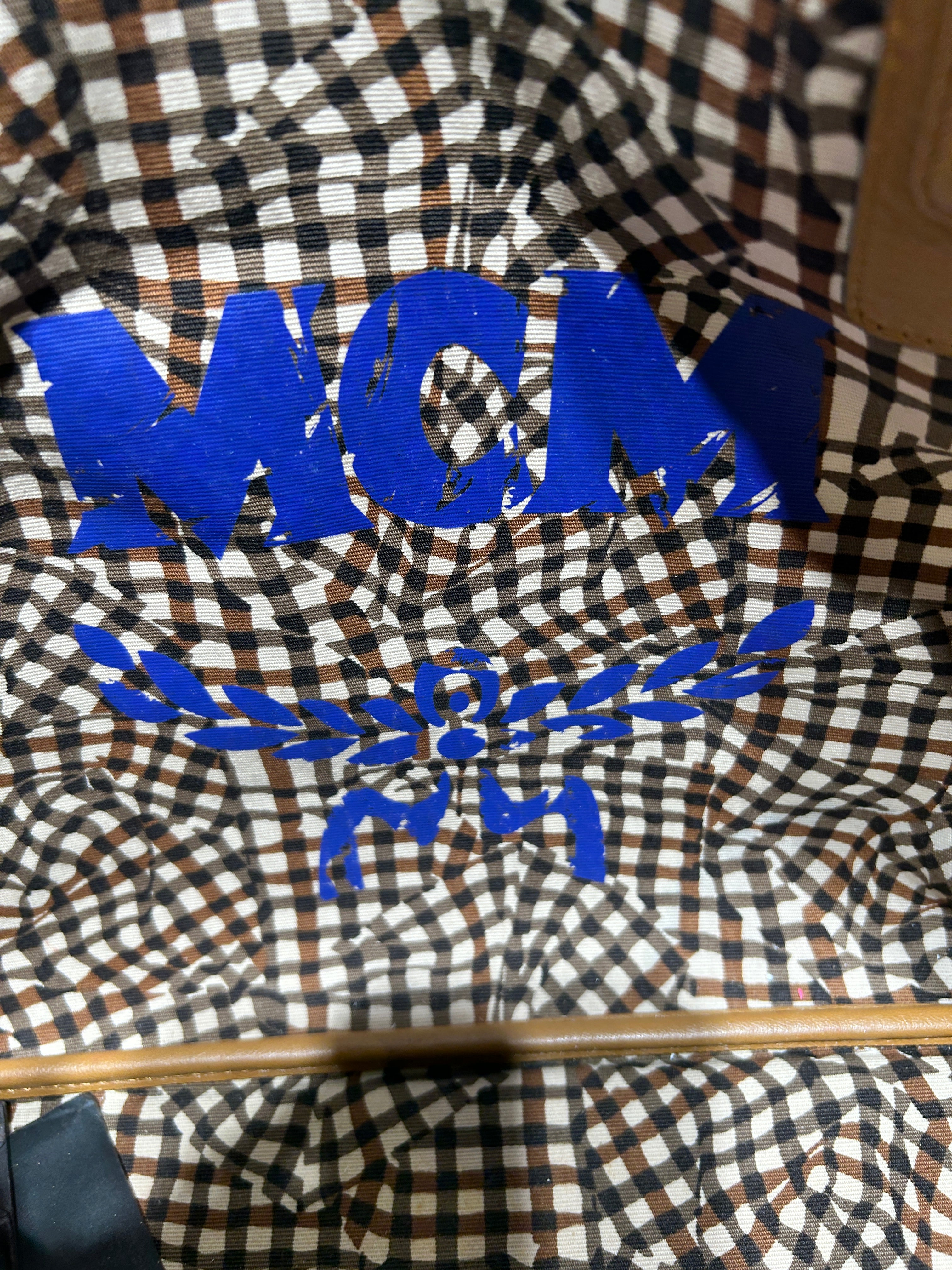 MCM/Tote Bag/Monogram/Hemp/BEG/ view 5