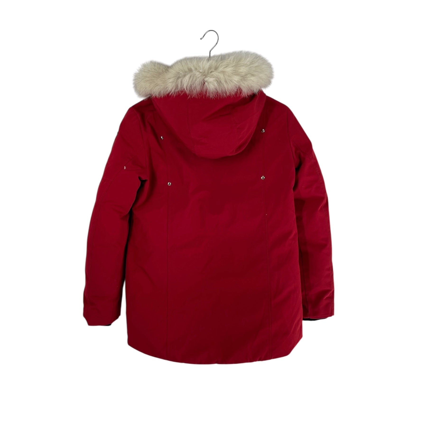 MOOSE KNUCKLES/Jacket/L/Polyester/RED/PUFFER JACKET view 2
