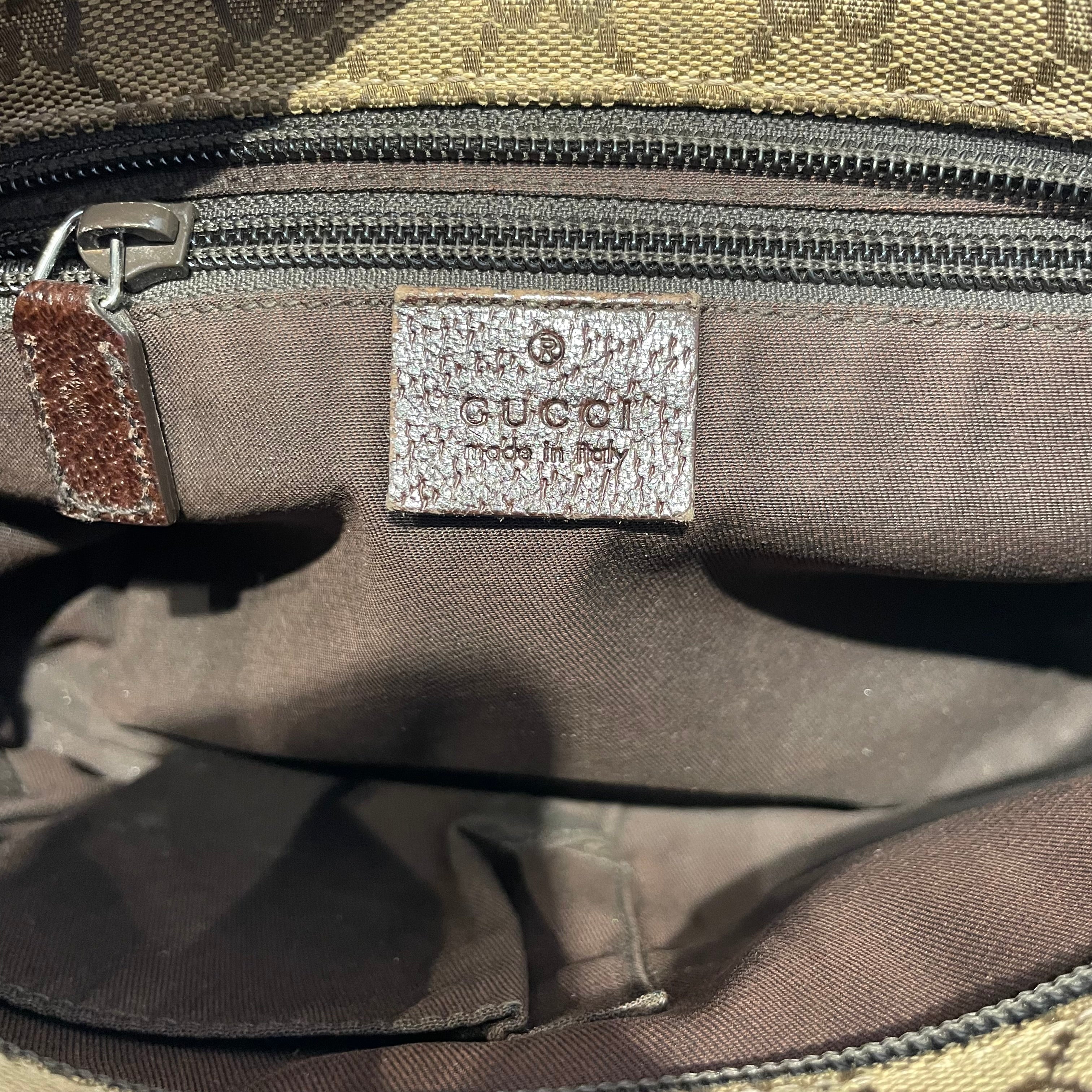 GUCCI/Cross Body Bag/Monogram/Cotton/BRW/Gucci GG Canvas Messenger Bag view 5