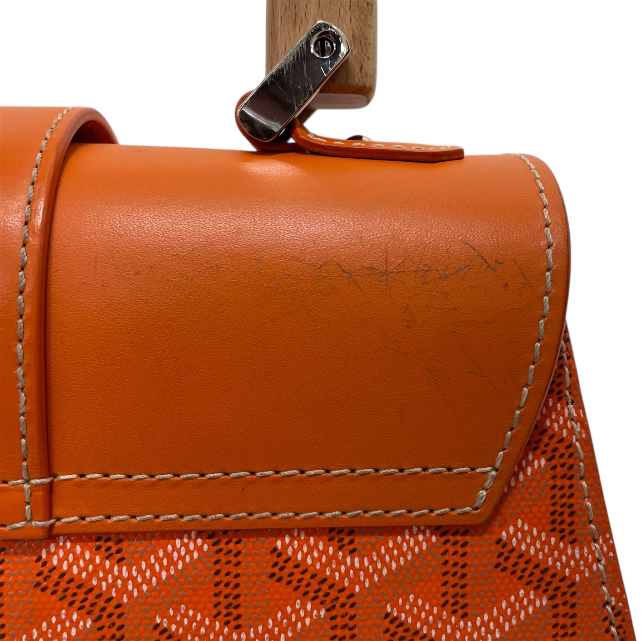 GOYARD/Bag/Monogram/Leather/ORN/Saigon Goyardine view 7