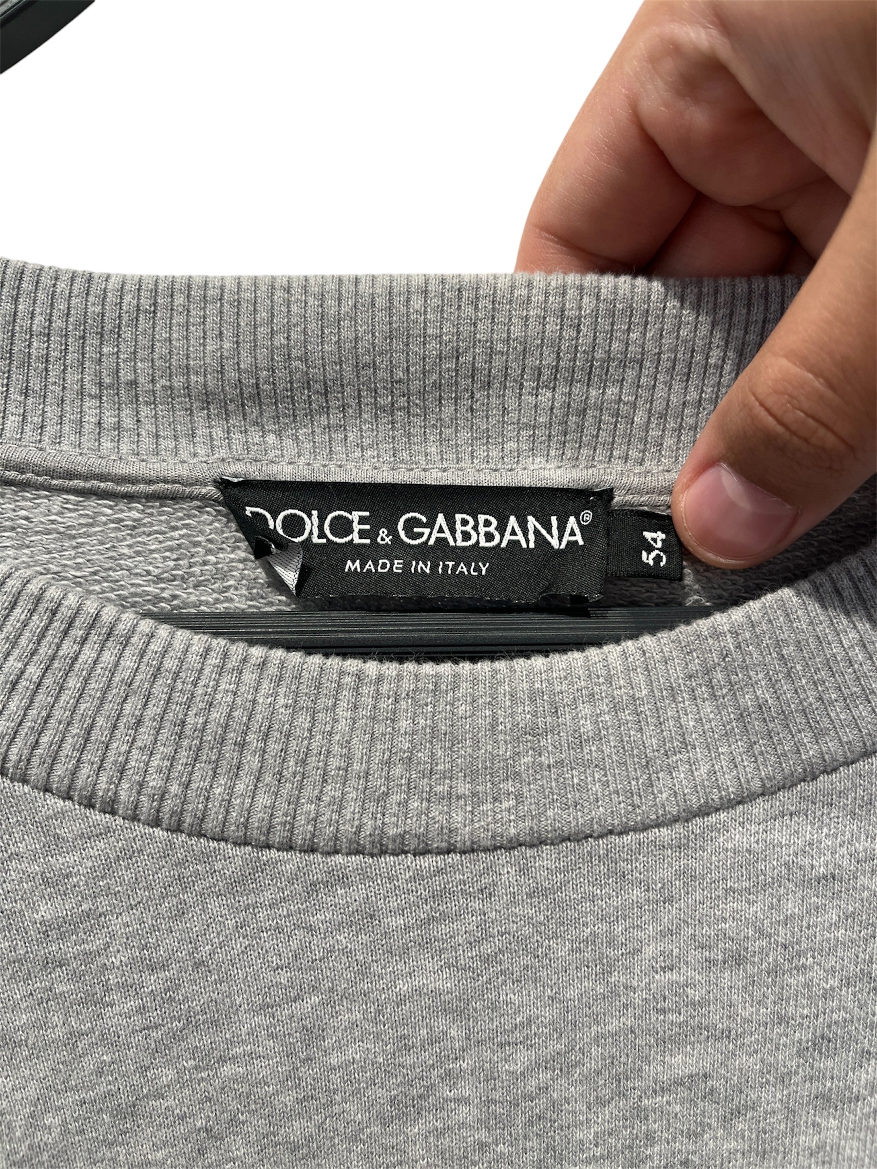 DOLCE&GABBANA/Sweatshirt/XL/Cotton/GRY/ view 3