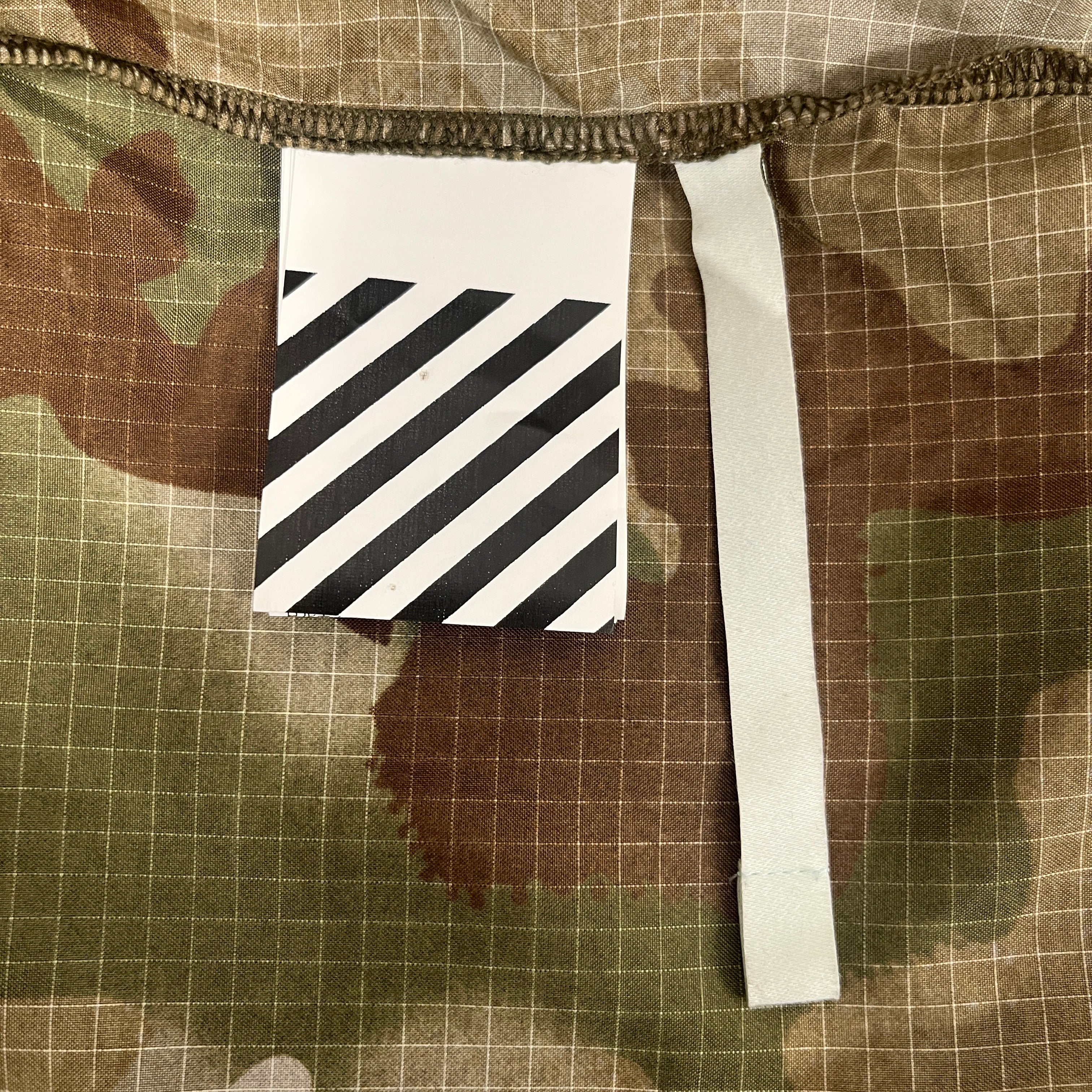 OFF-WHITE/Windbreaker/L/Nylon/GRN/Camouflage/Camo Windbreaker view 4