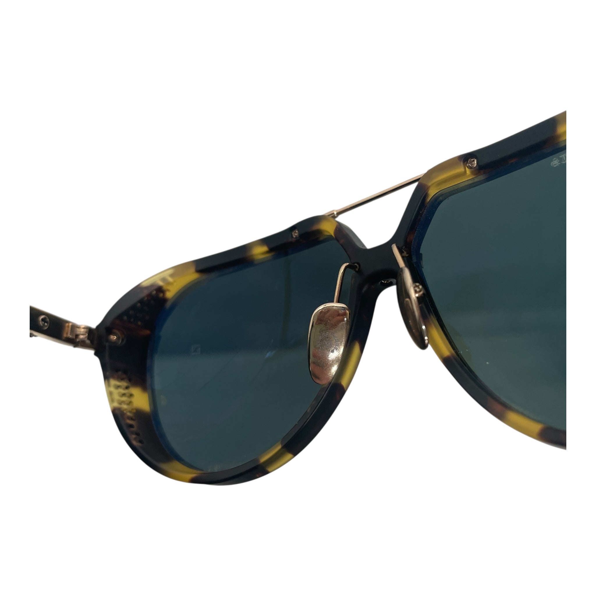 CHROME HEARTS/Sunglasses/Stripe/Tortoiseshell Pattern/GLD/HUGH JAYNUS view 7
