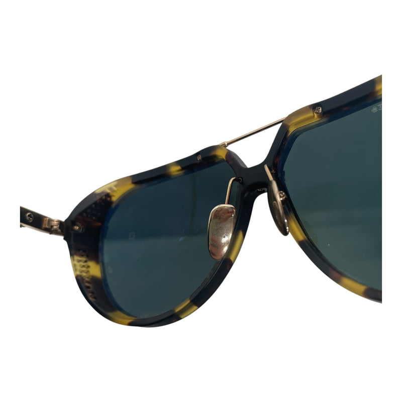 CHROME HEARTS/Sunglasses/Stripe/Tortoiseshell Pattern/GLD/HUGH JAYNUS