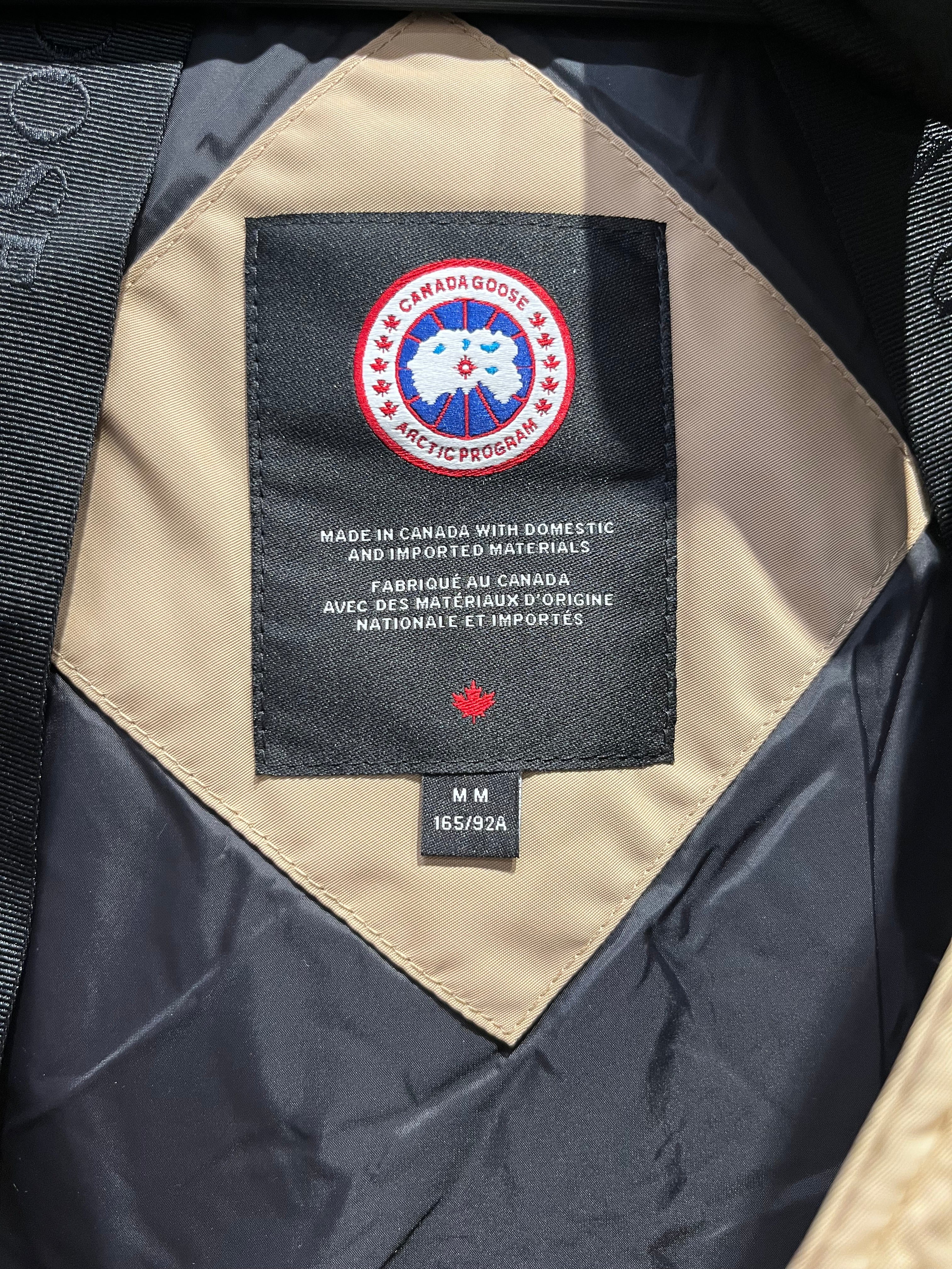 CANADA GOOSE/Coat/M/BEG/Long Parka view 3