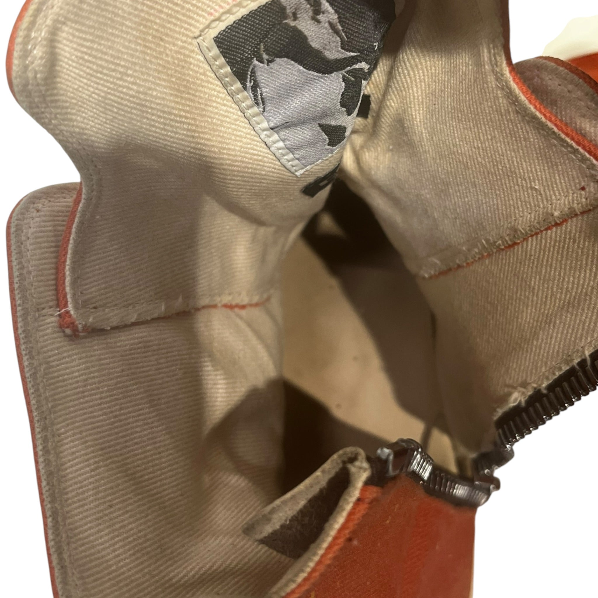RICK OWENS DRKSHDW/Hi-Sneakers/EU 44/Cotton/ORN/License Plate Ramones view 3