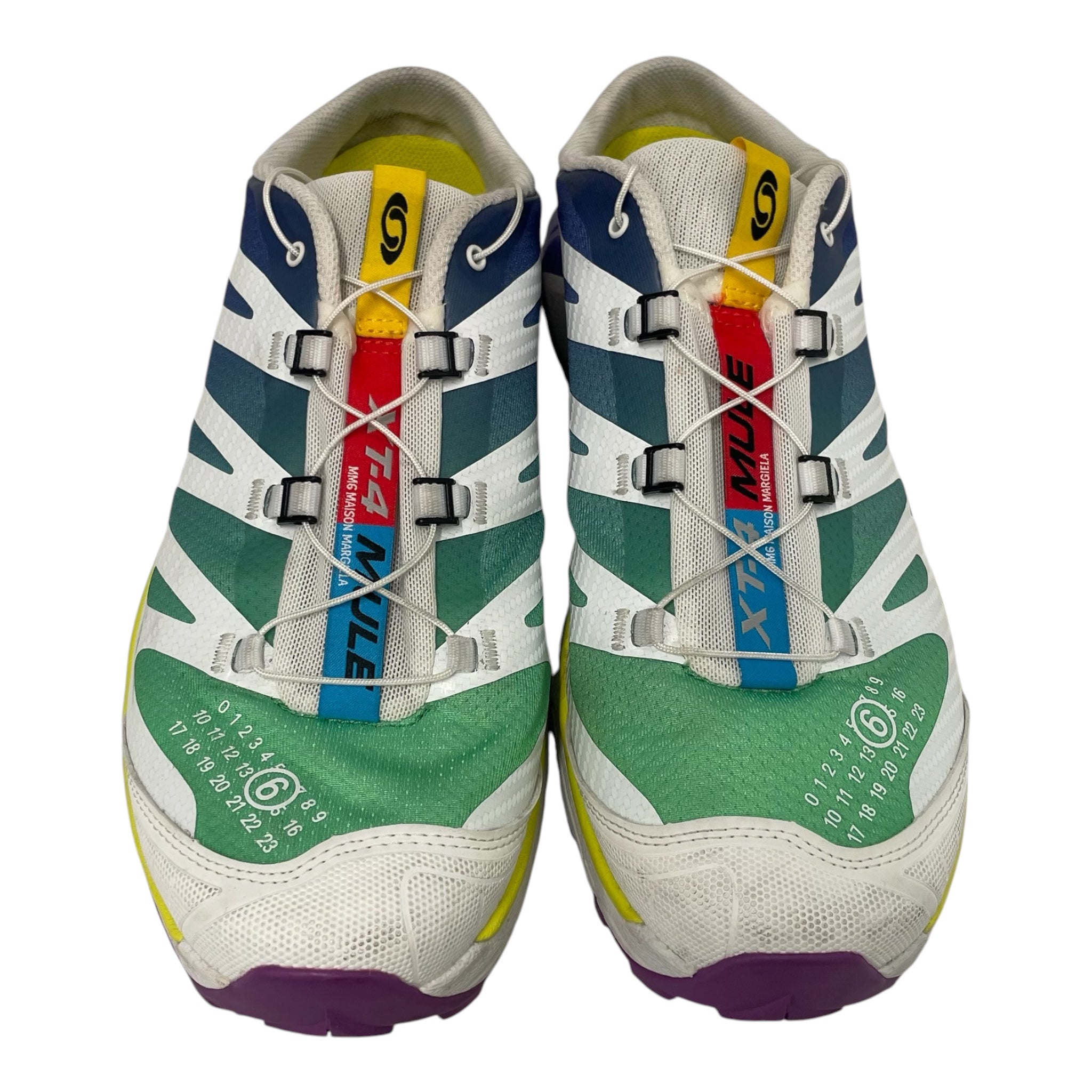 salomon/MM6/Low-Sneakers/US 11.5/Cotton/MLT/GRADIENT GREEN PURPLE view 4