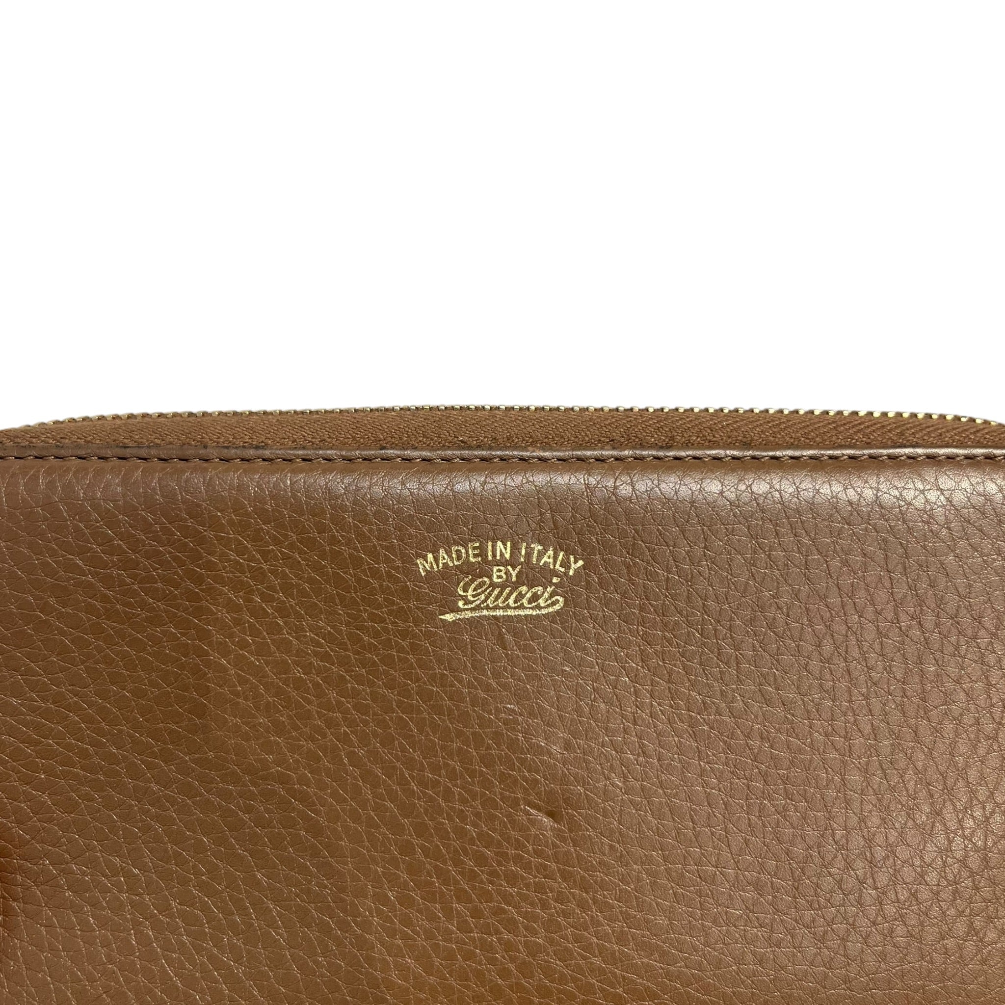 GUCCI/Long Wallet/Leather/BRW/L's/ZIP AROUND BAMBOO TASSEL view 2