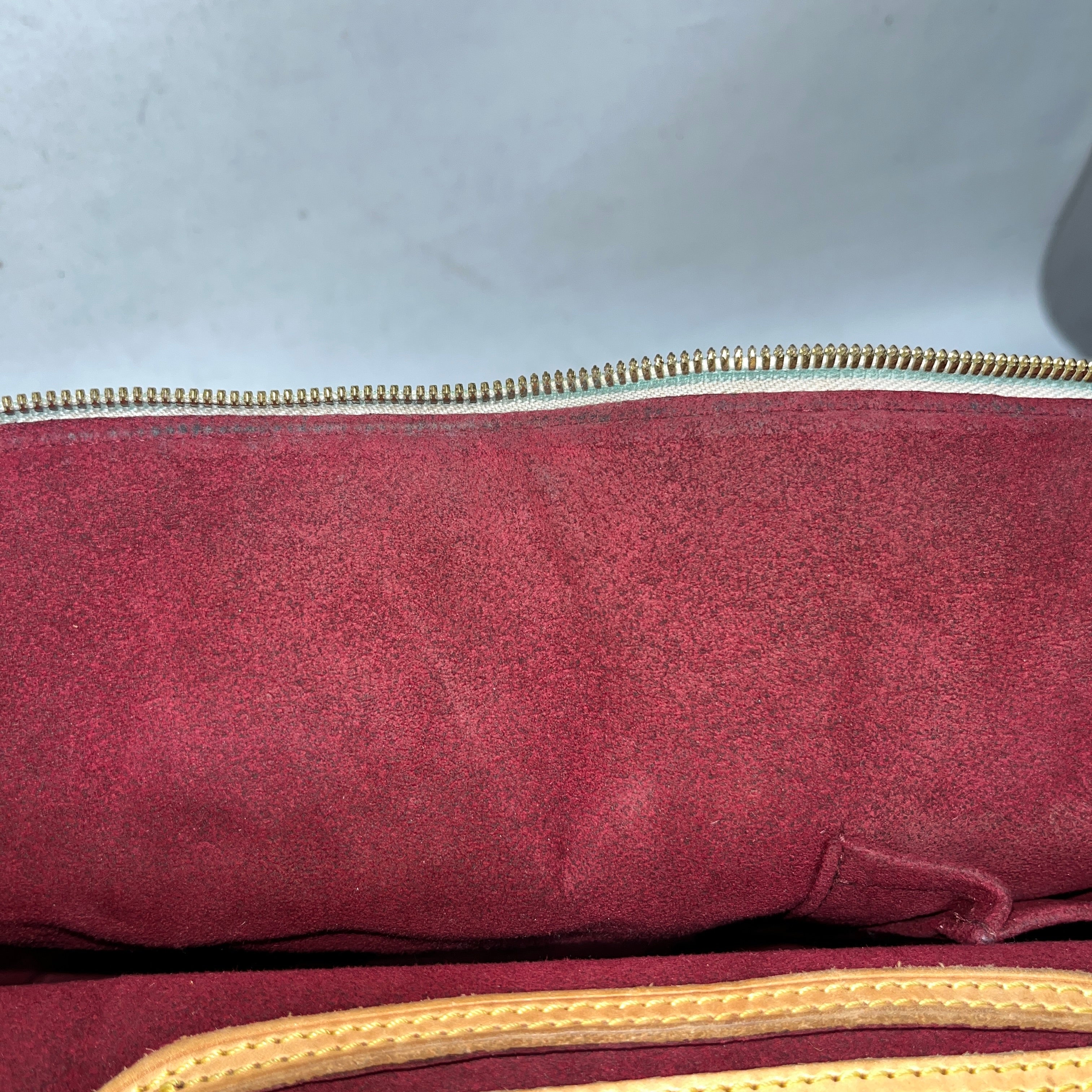 LOUIS VUITTON/Hand Bag/Monogram/Leather/WHT/Multicolore Alma Studs view 5
