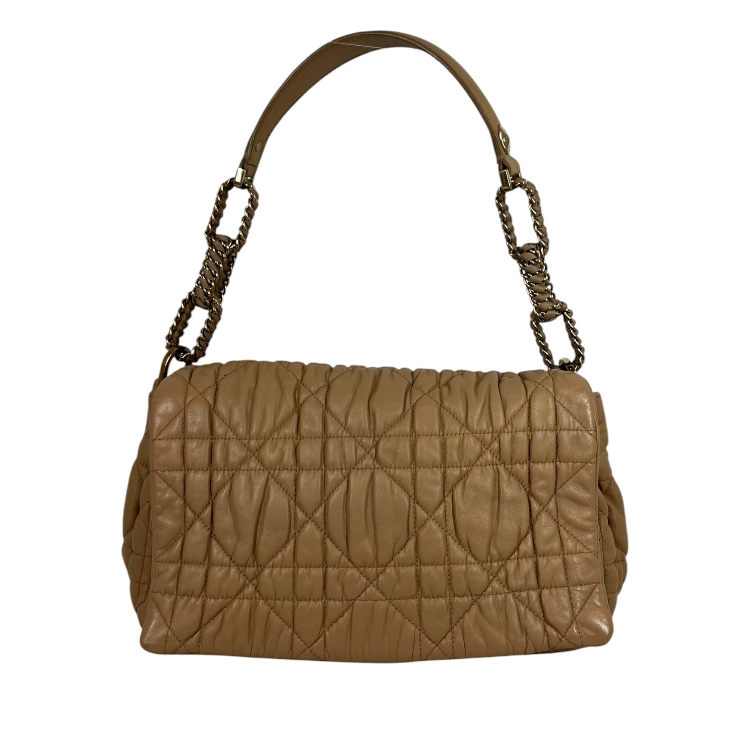 Christian Dior/Hand Bag/Leather/BEG/ view 2