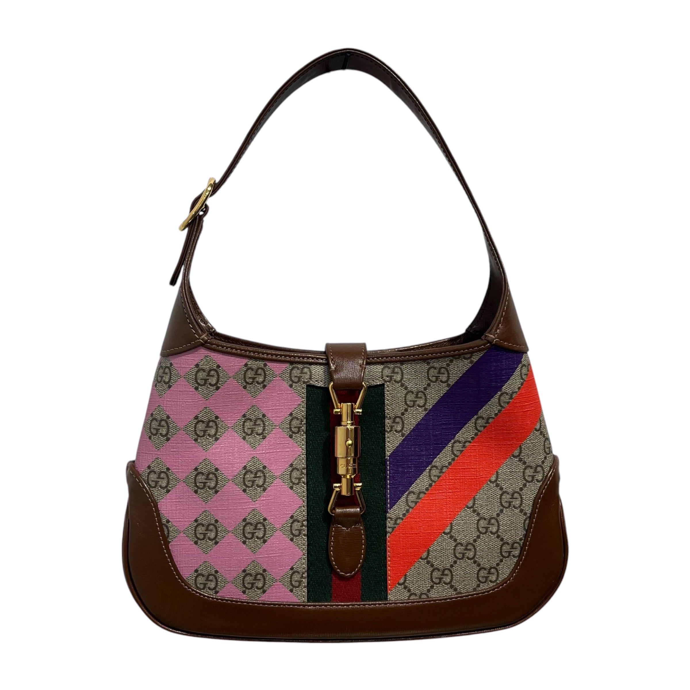 GUCCI/Cross Body Bag/Monogram/BEG/MULTI COLOR JACKIE '61 BAG view 1