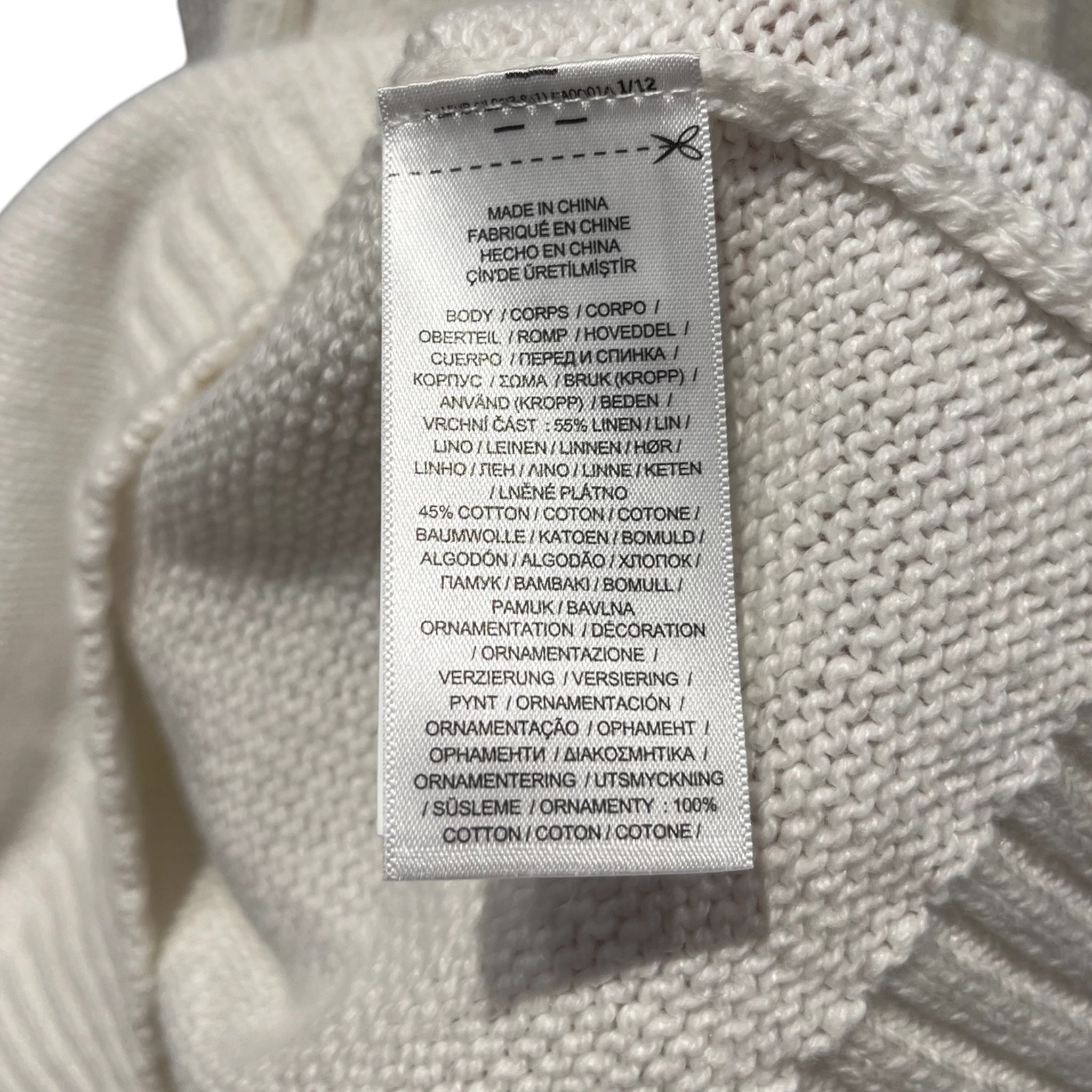 POLO RALPH LAUREN/Sweatshirt/M/Graphic/Cotton/WHT/Polo Bear view 3