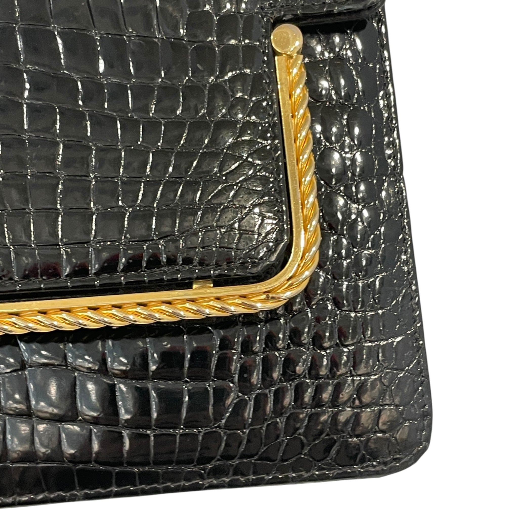 GUCCI/Cross Body Bag/Animal Pattern/BLK/RG7VY4B view 6