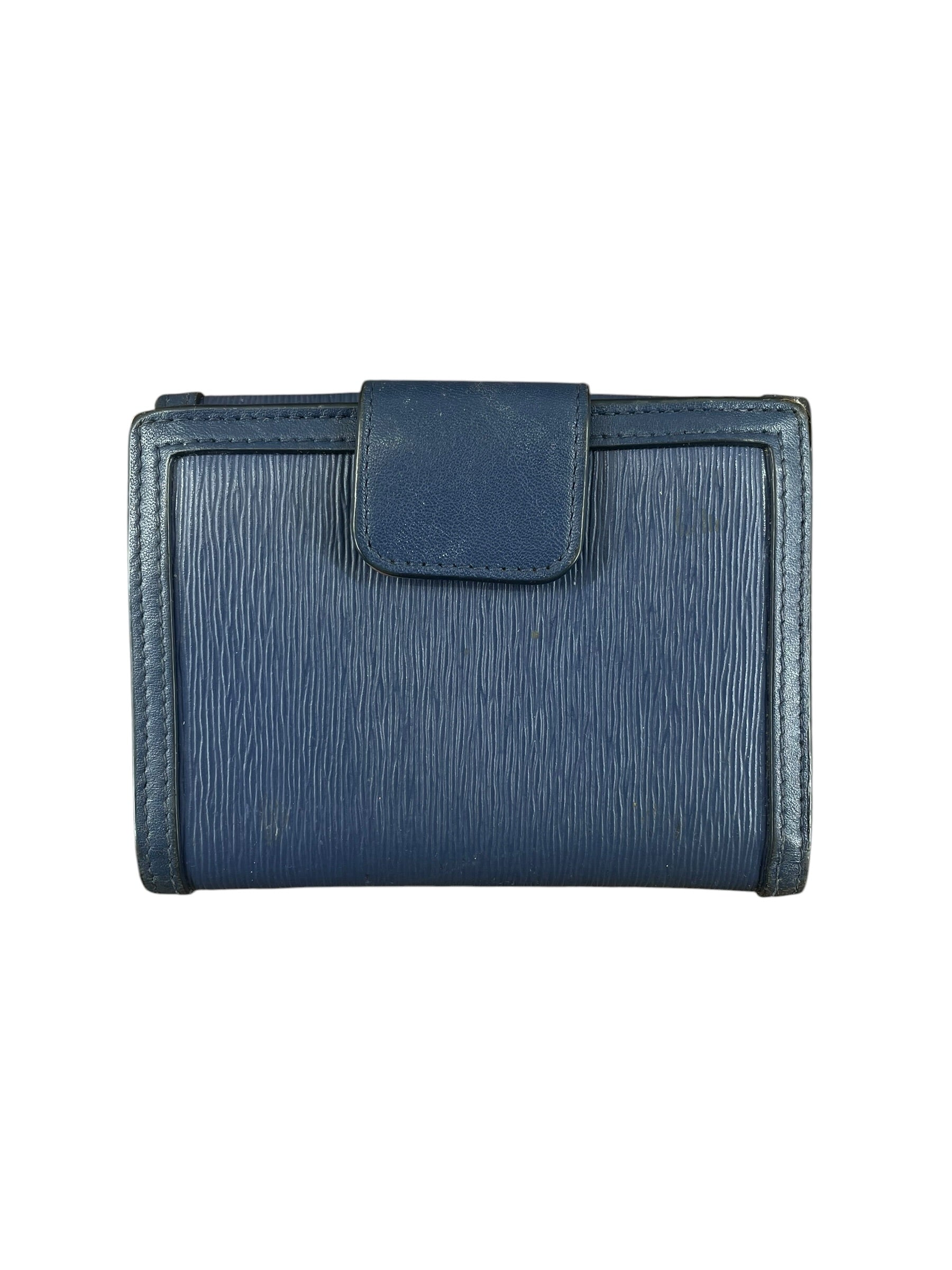 PRADA/Trifold Wallet/Leather/BLU/SAFFIANO WALLET/236 view 2