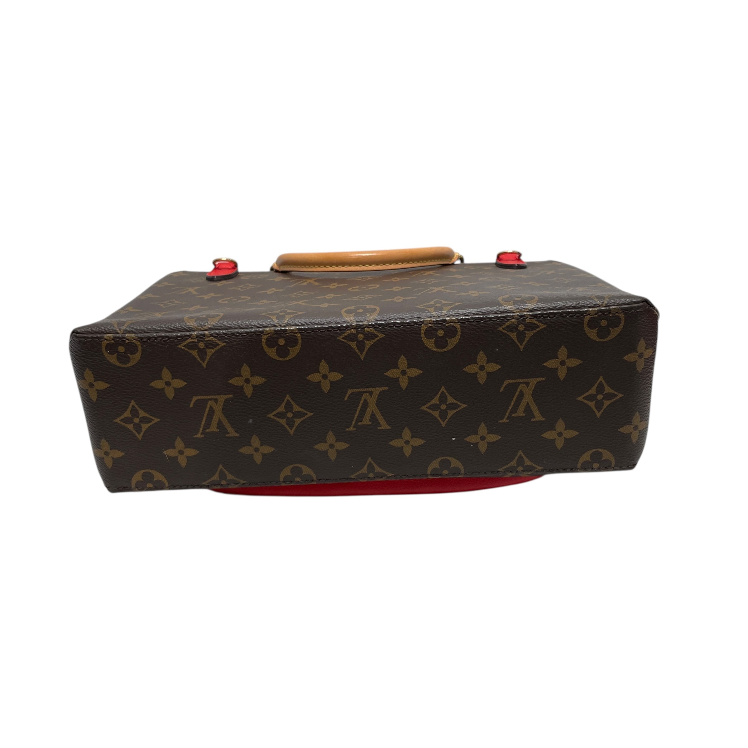 LOUIS VUITTON/Cross Body Bag/FREE/Monogram/Leather/BRW/locket view 3
