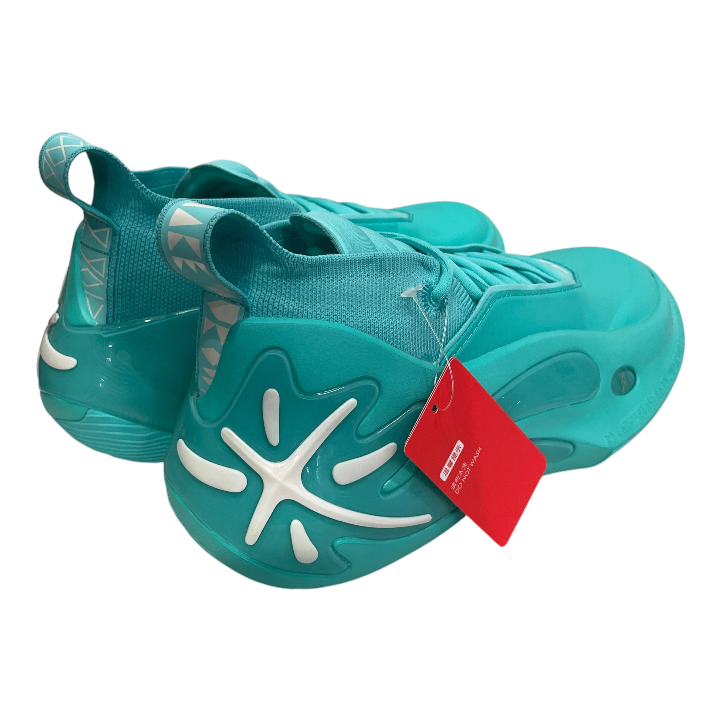 LI-NING/Low-Sneakers/US 8.5/Nylon/GRN/TURQUOISE WAY OF WADE view 2