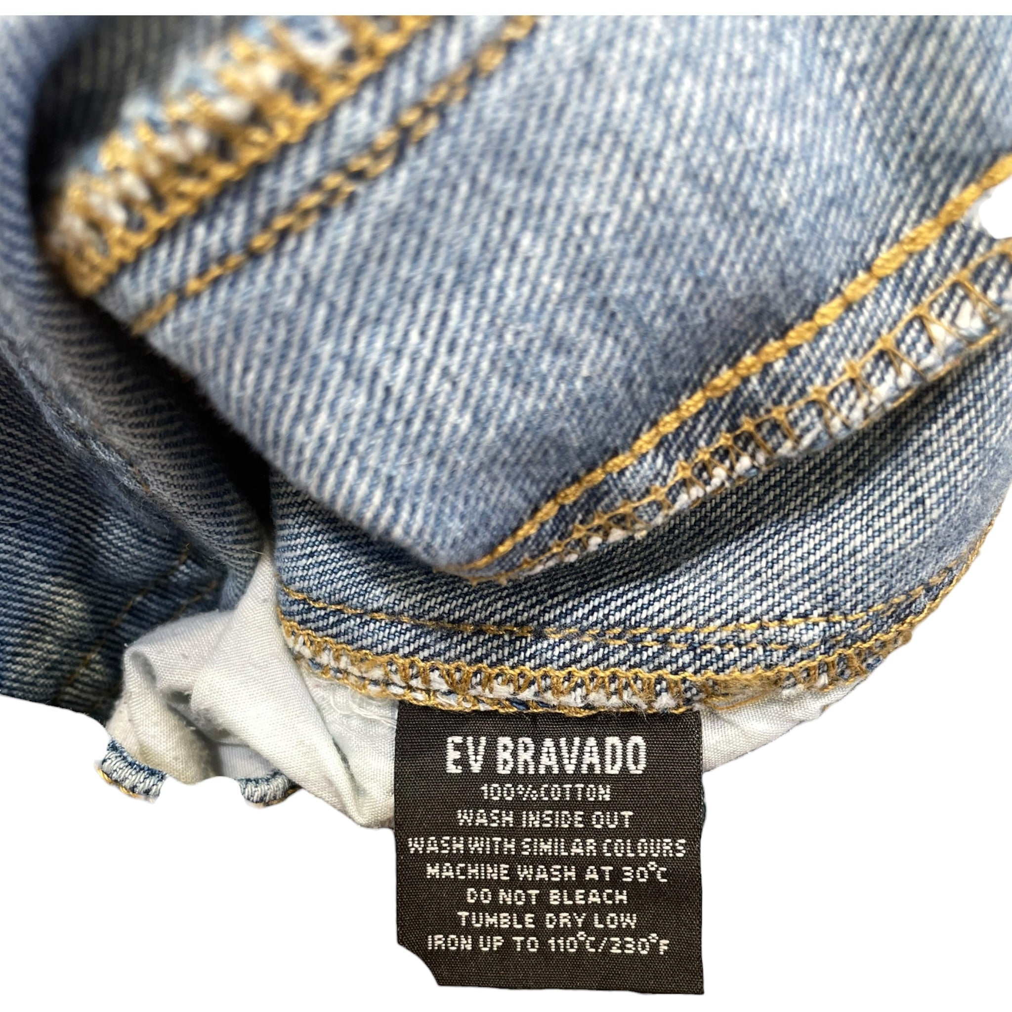 WHO DECIDES WAR/Bootcut Pants/32/Denim/BLU/Tassle On Pocket view 4