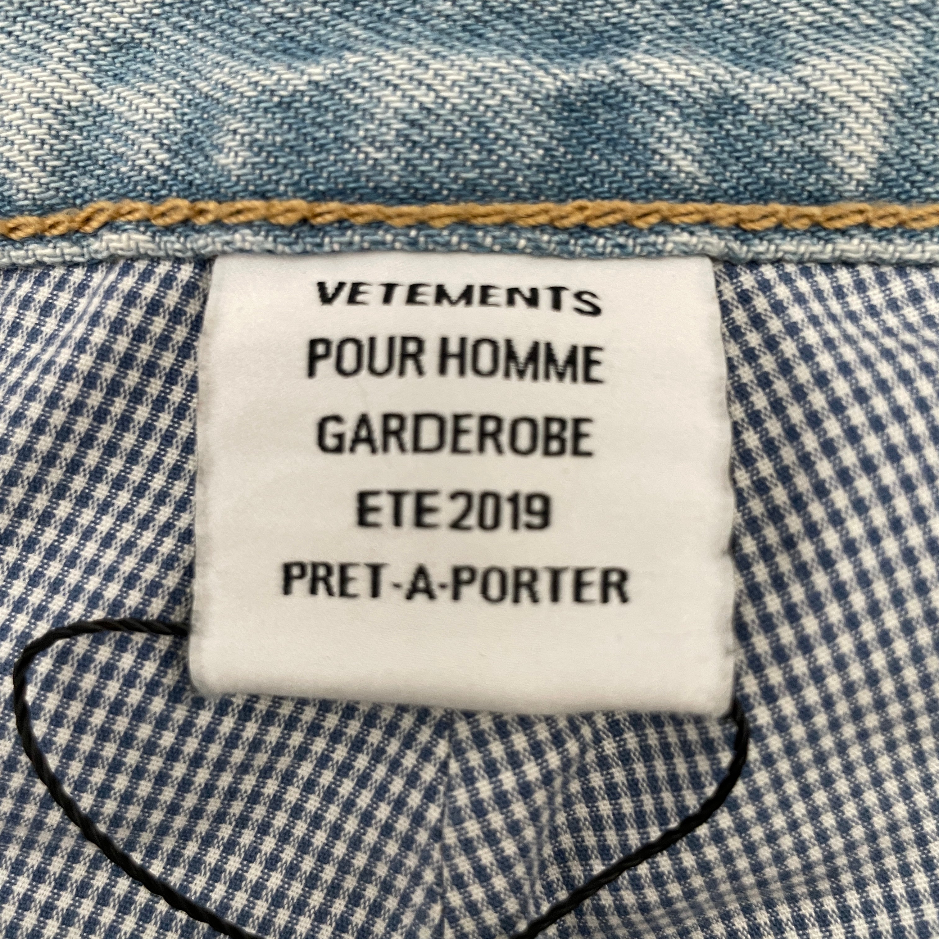 Levi's/VETEMENTS/Straight Pants/Denim/IDG/ view 3