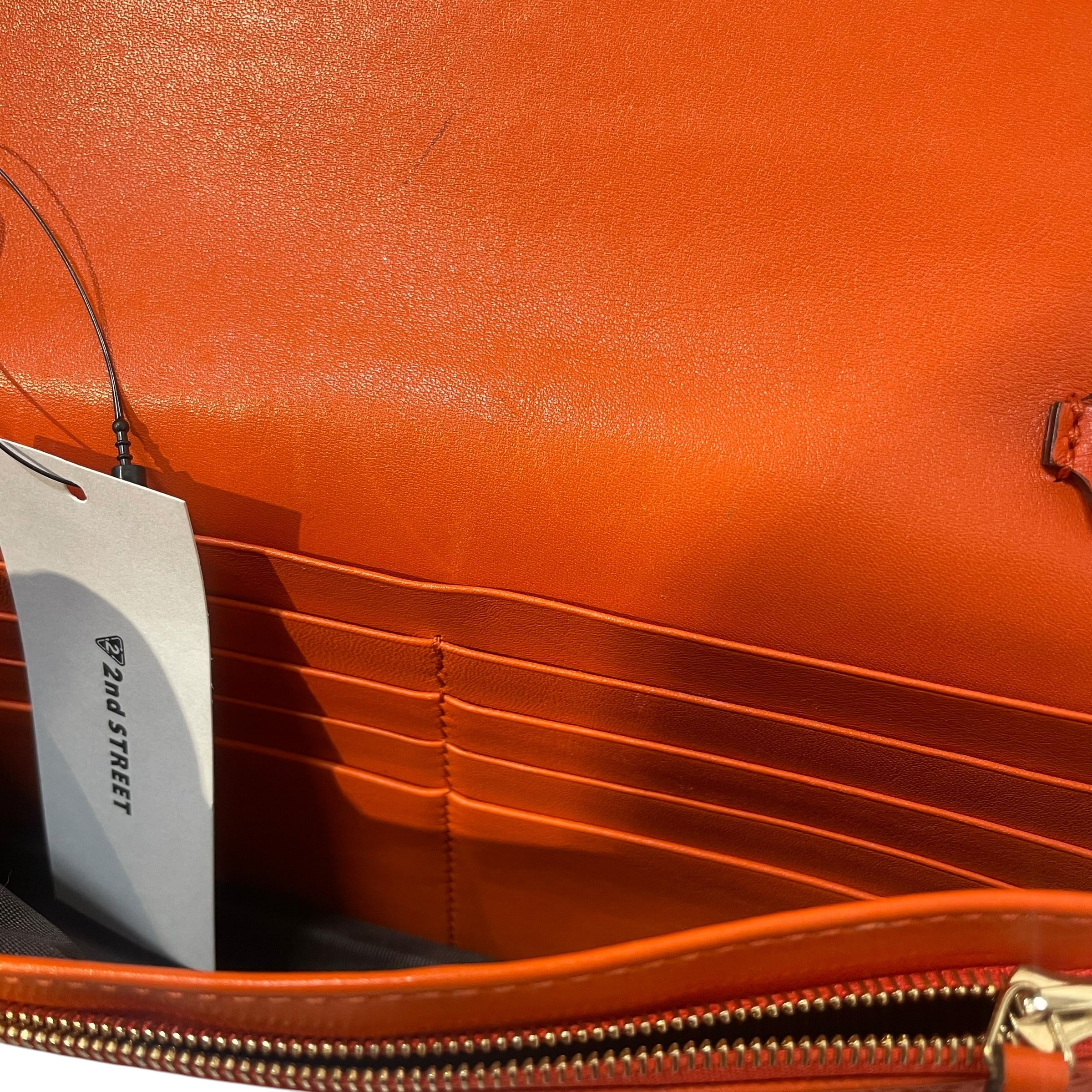 GUCCI/Cross Body Bag/Monogram/Leather/ORN/microguccissima crossbody view 6
