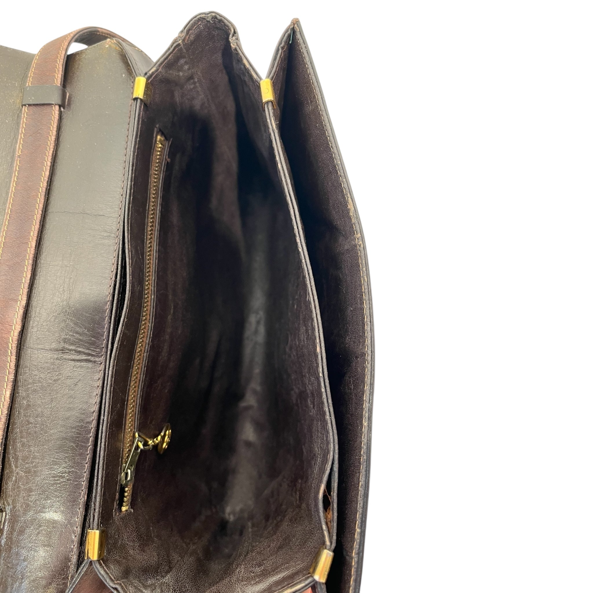 CELINE/Hand Bag/BRW/horse stamped canvas view 6