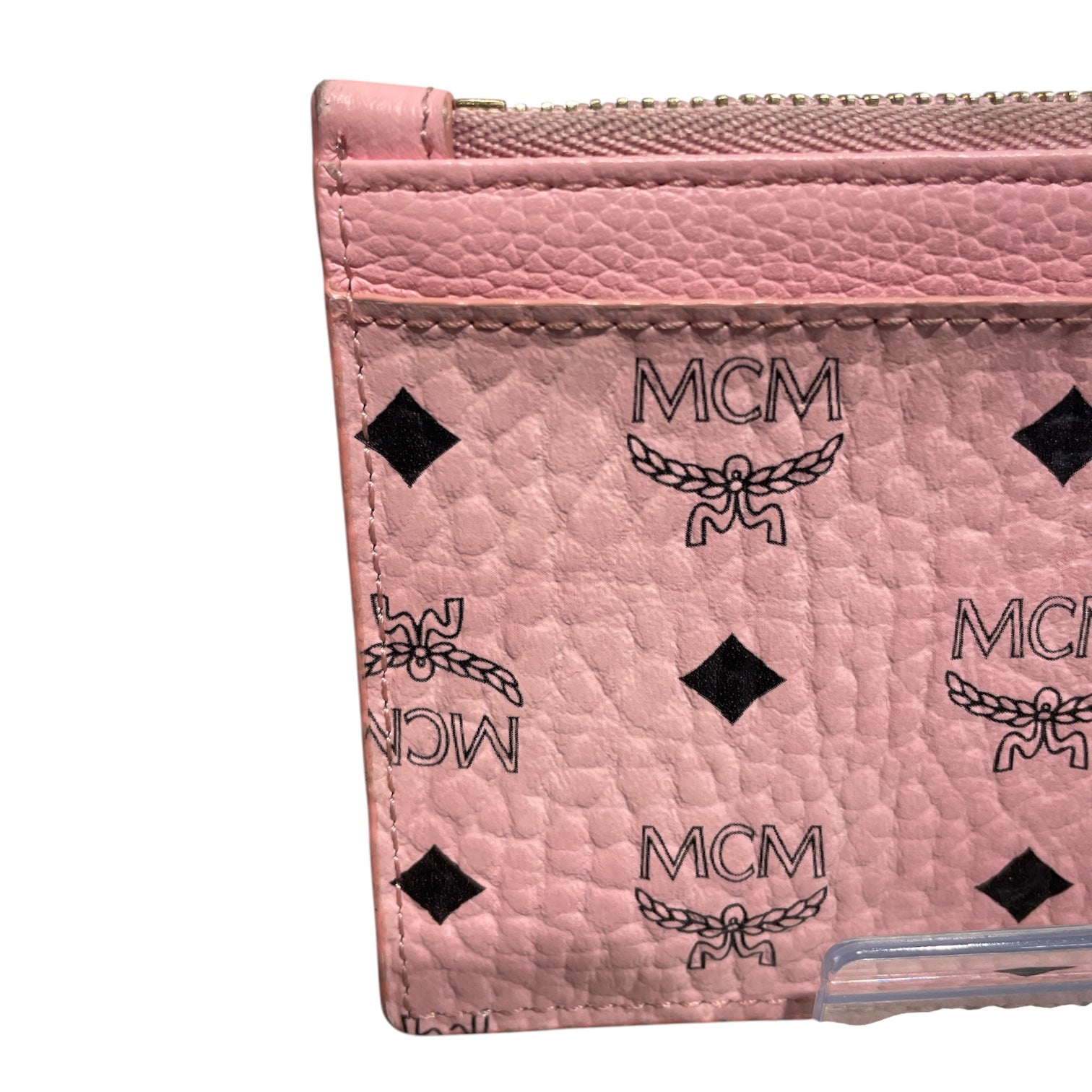 MCM/Coin Wallet/Leather/PNK/L's/ view 6