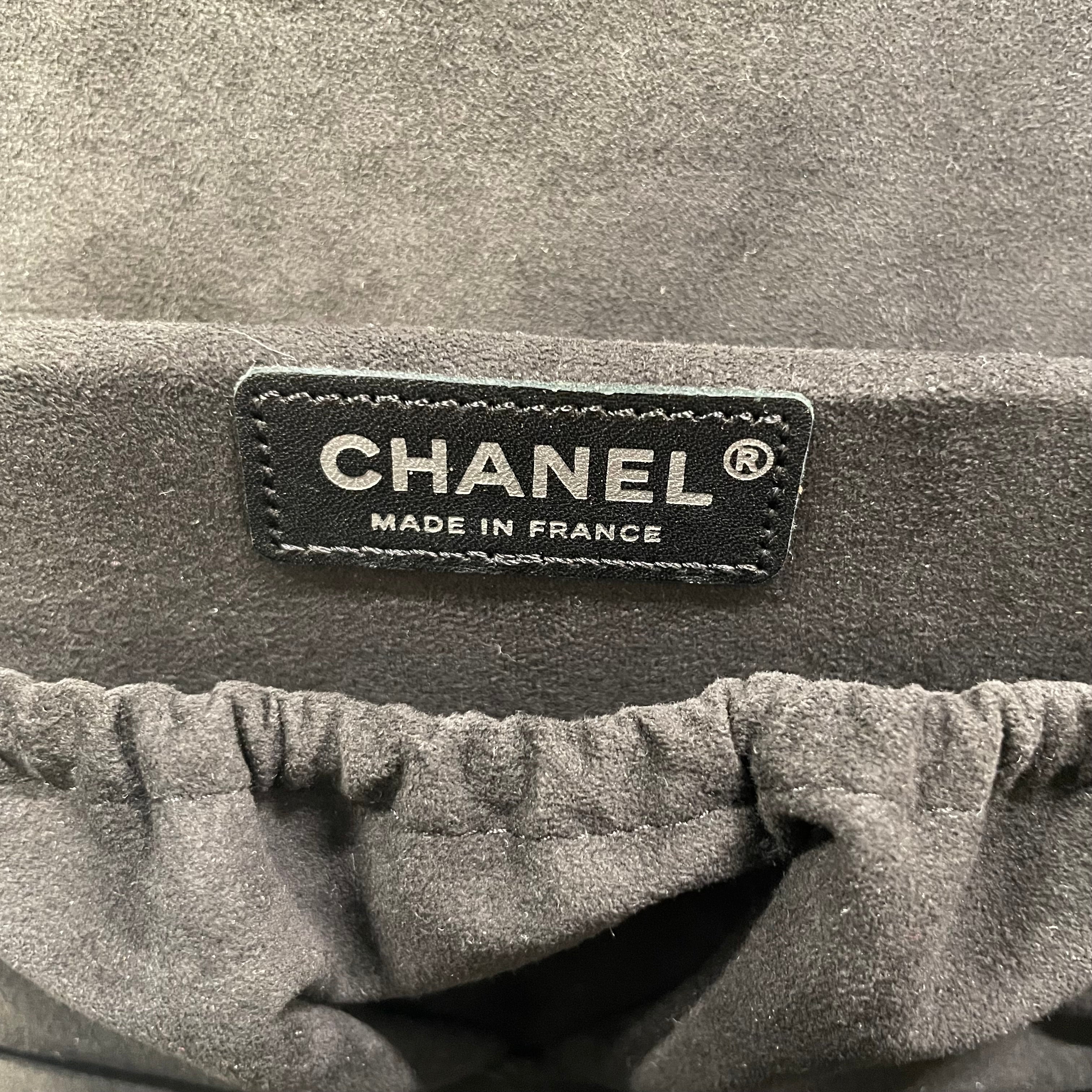 CHANEL/Bag/BLK/QUILTED VANITY CASE view 9