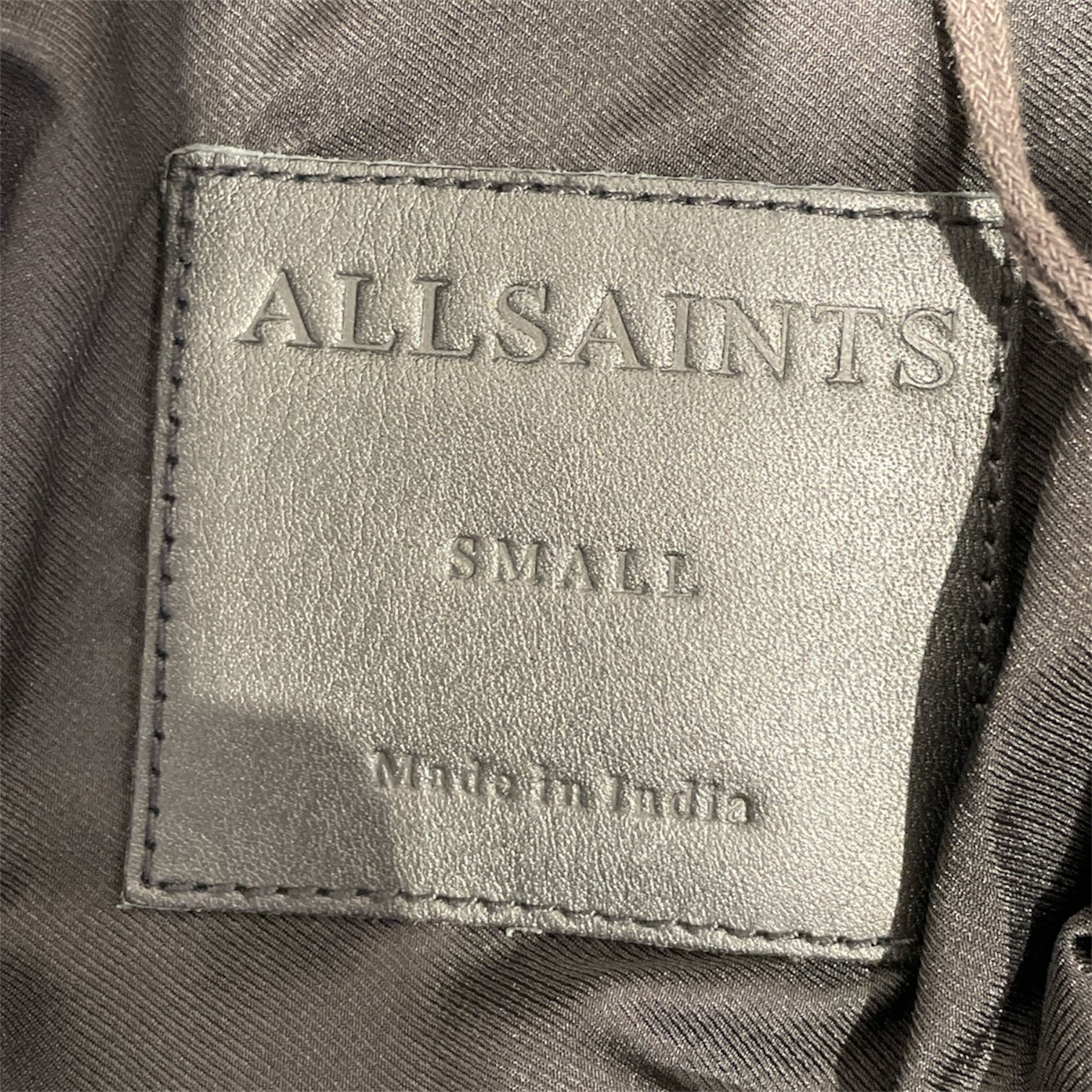 ALLSAINTS/Puffer Jkt/S/Leather/BLK/Black Leather Puffer Jacket view 3