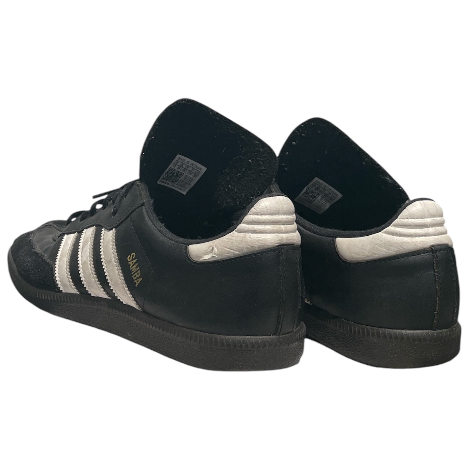 adidas/Low-Sneakers/US 11/Leather/BLK/ADIDAS SAMBAS view 2