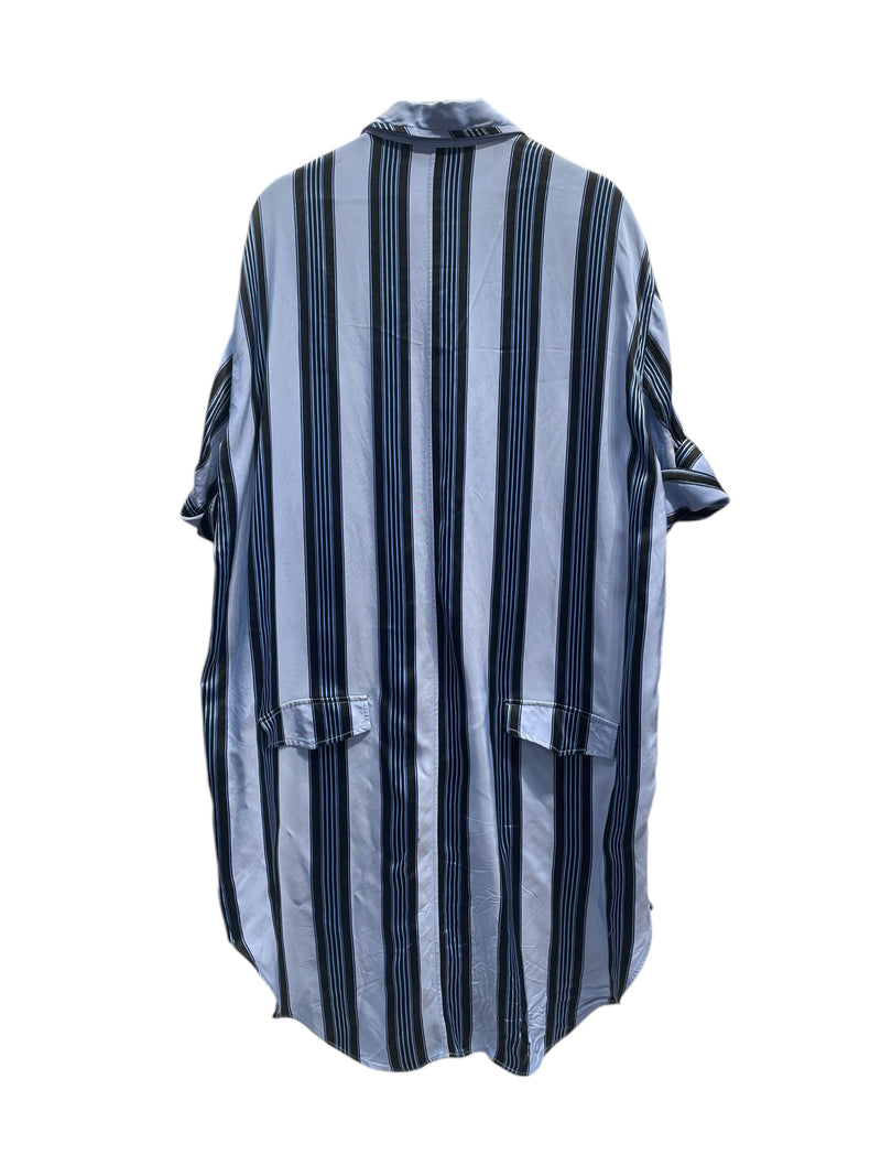 Acne Studios/SS Shirt/32/Stripe/BLU/long shirt