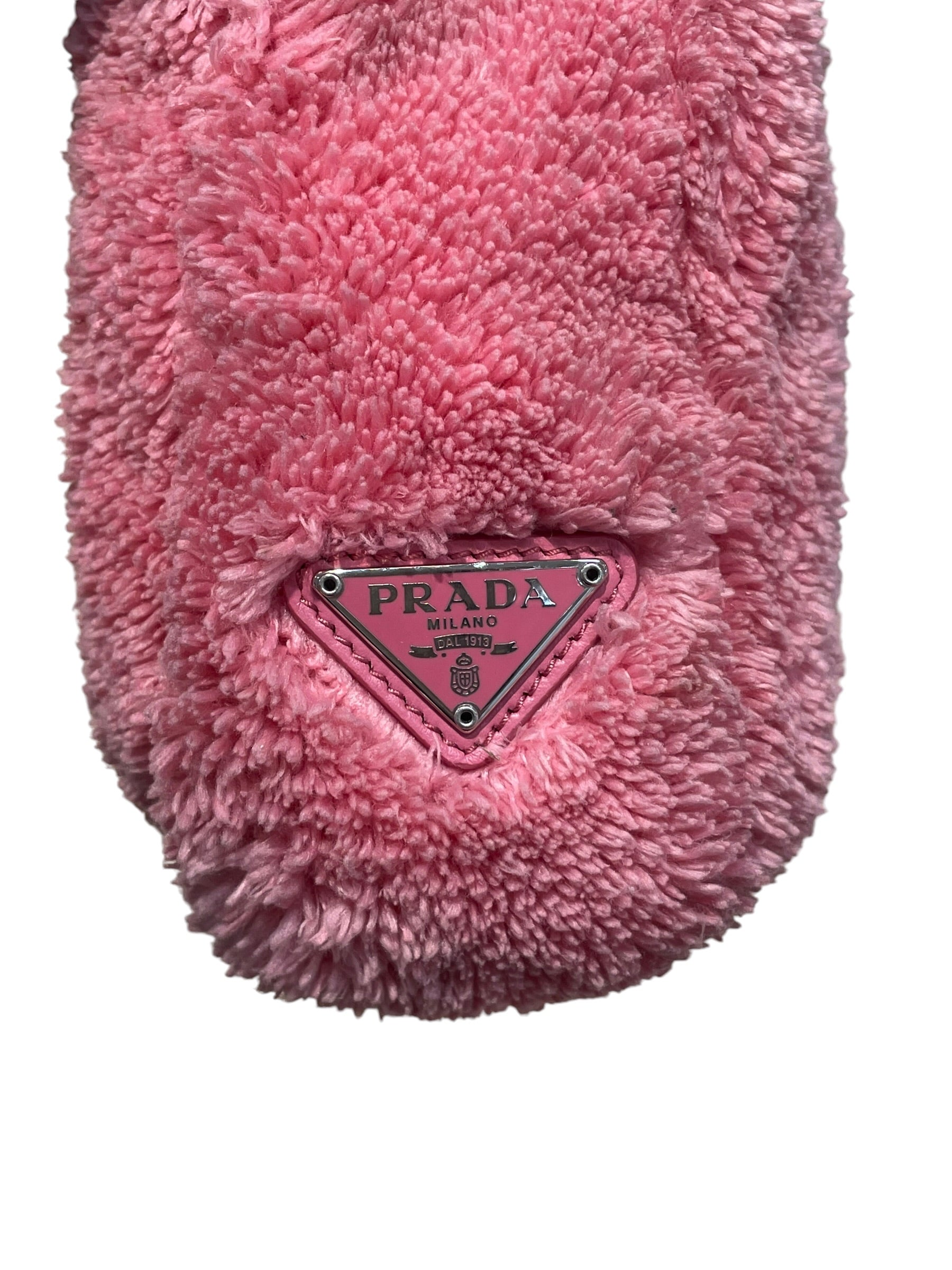 PRADA/Hand Bag/Cotton/PNK/Re-Edition 2000 Towel Bag view 4