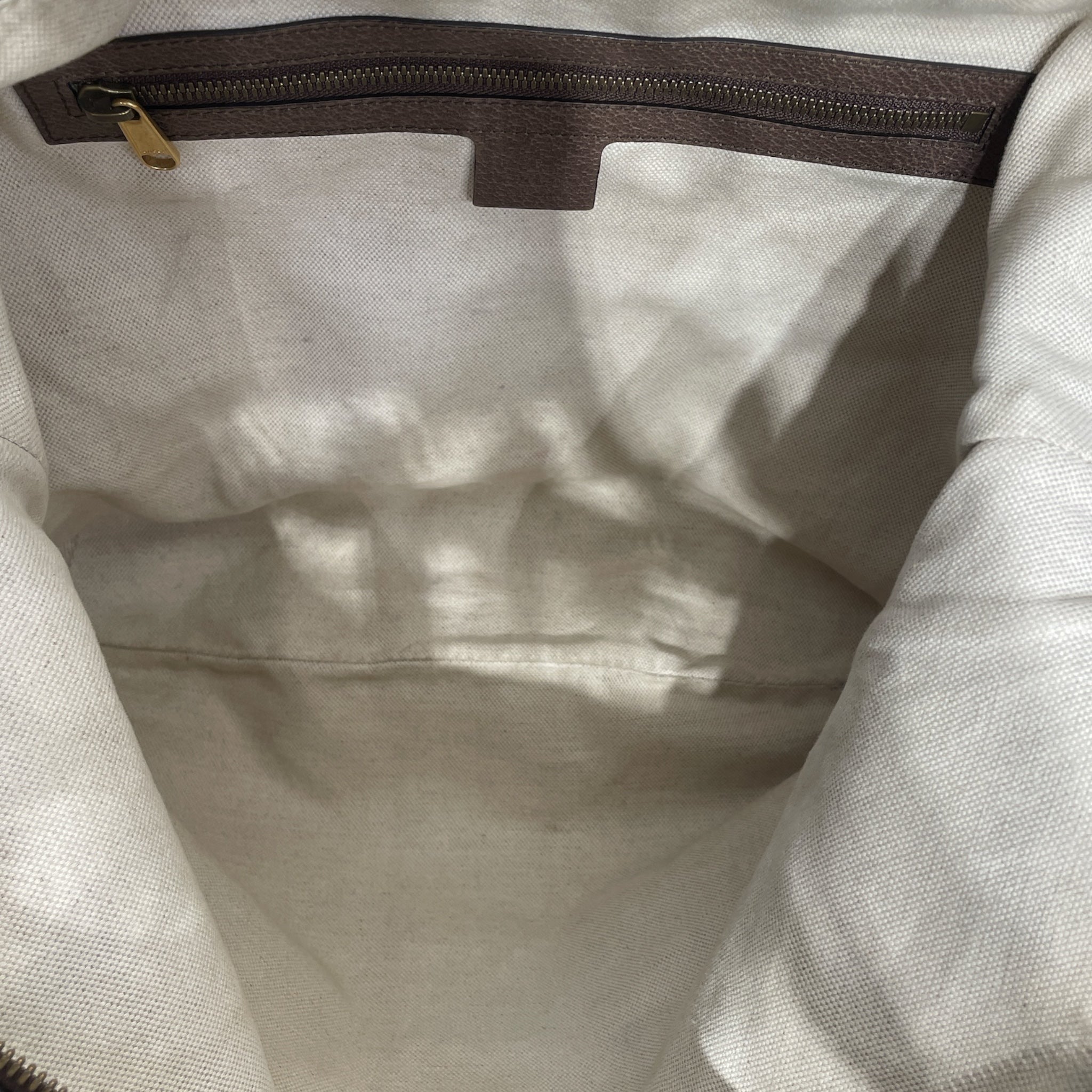 GUCCI/Bag/Monogram/Leather/BEG/half moon view 4