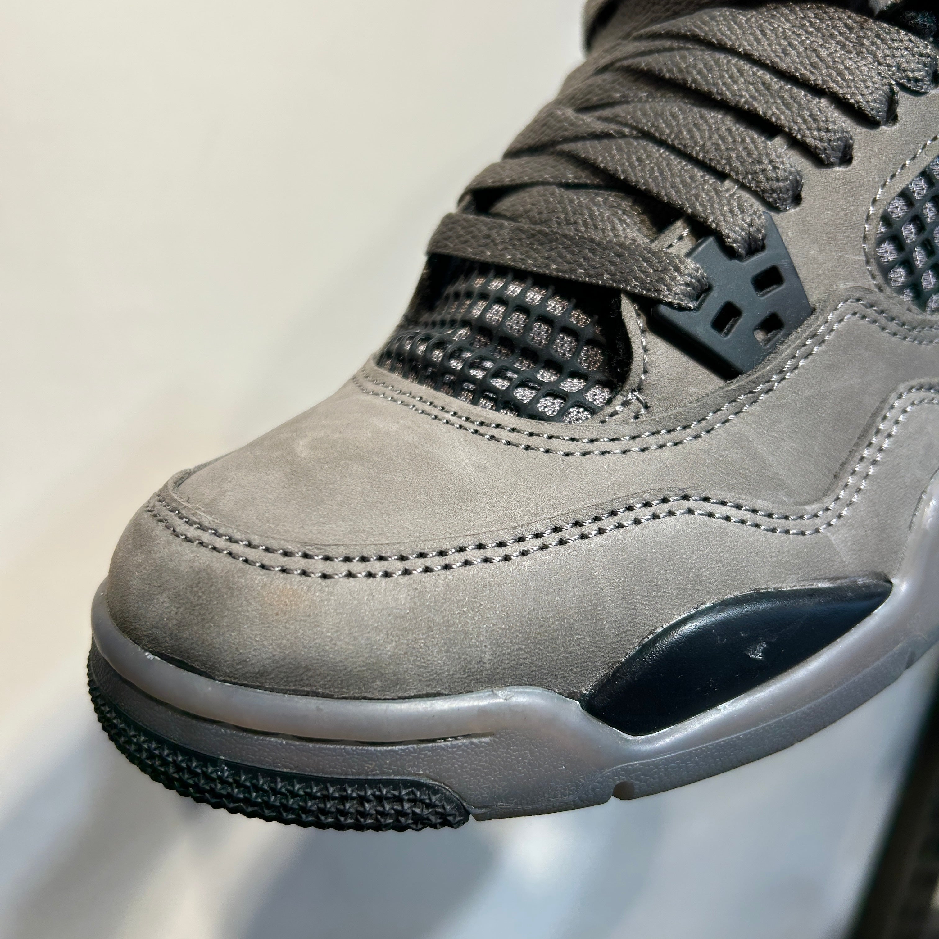 NIKE/Hi-Sneakers/US 5.5/BRW/RETRO 4 CAVE STONE view 6