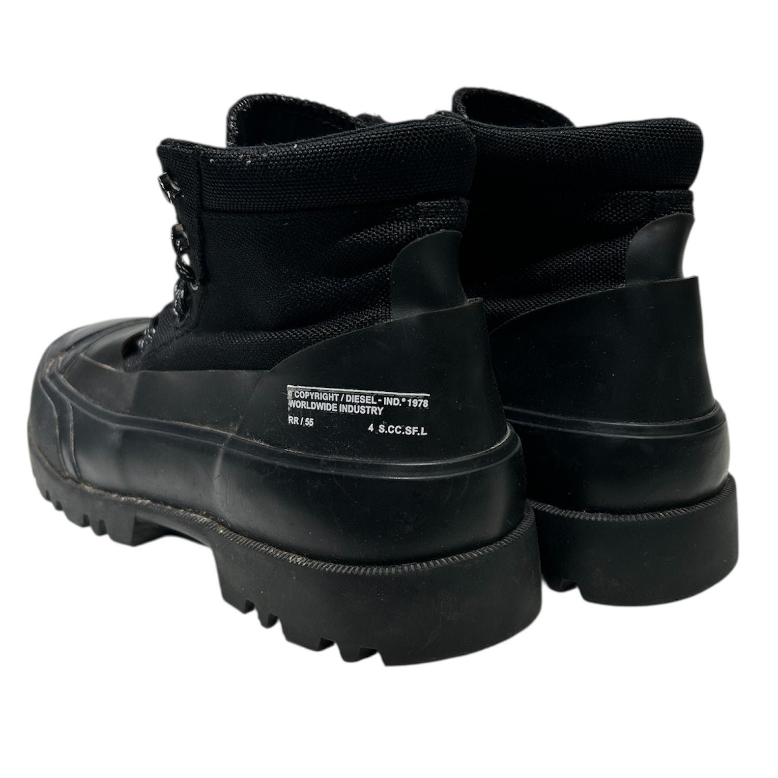 DIESEL/Boots/US 9/BLK/D-HIKO BT view 2