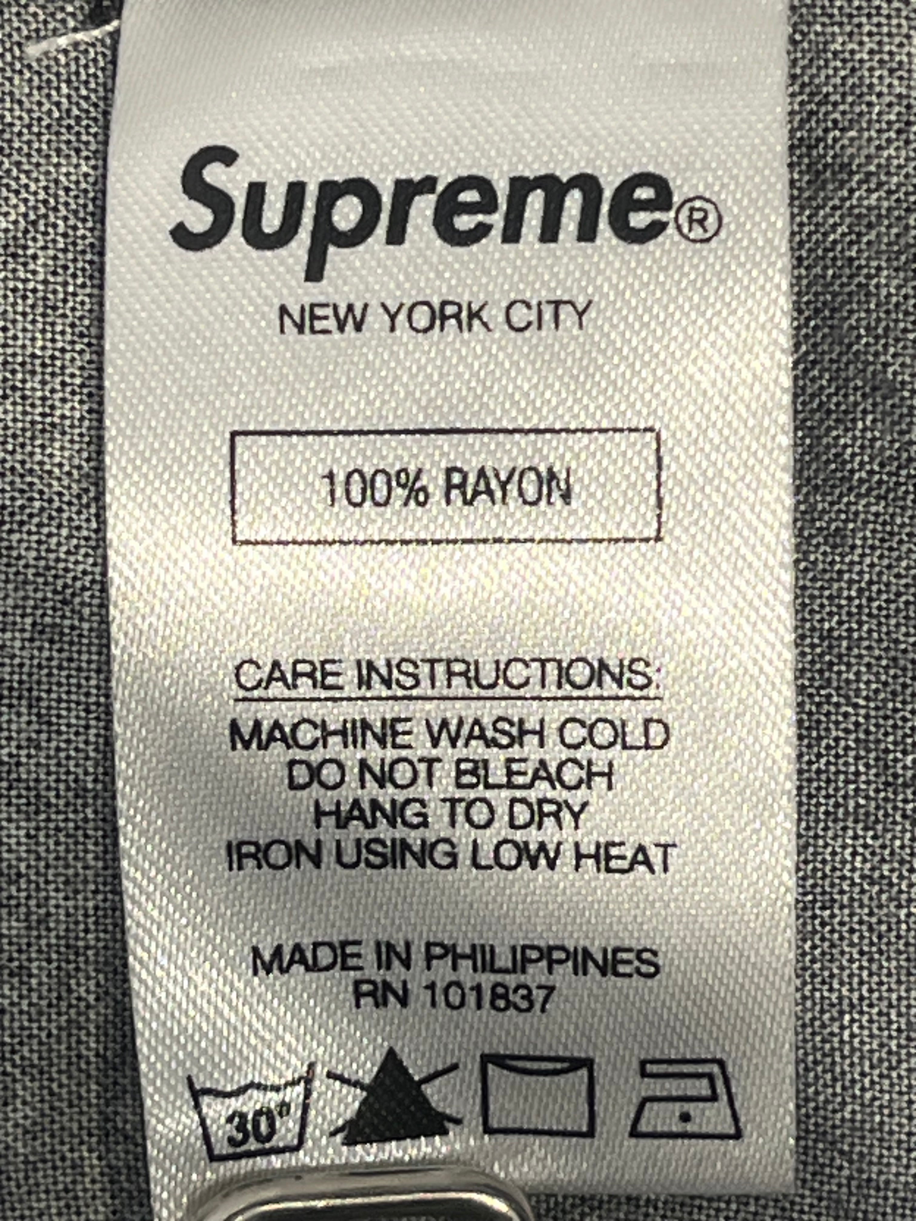 Supreme/SS Shirt/L/Cotton/BLK/Graphic/blow back view 4