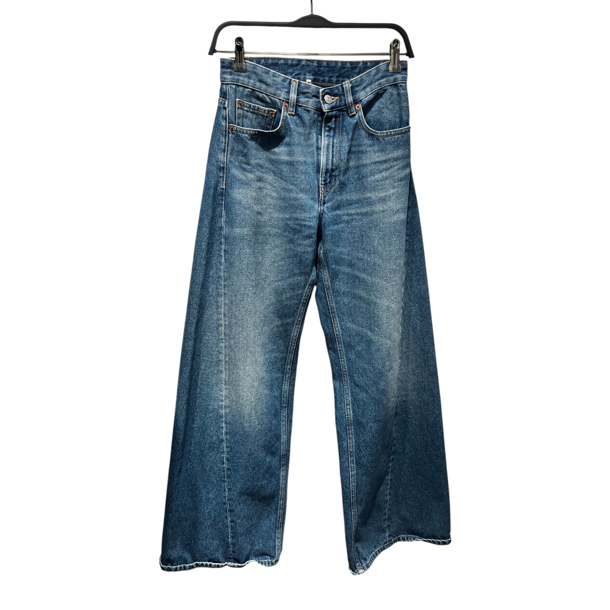 MM6/Wide Leg Pants/25/Denim/BLU/WIDE LEG BLUE JEANS view 1